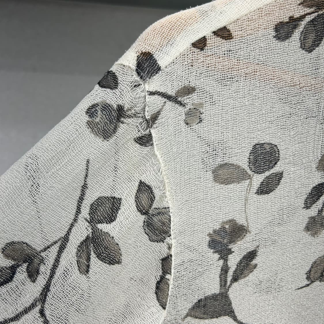 (WOMEN L)플라워 패턴 여름자켓-Y345 상품이미지4