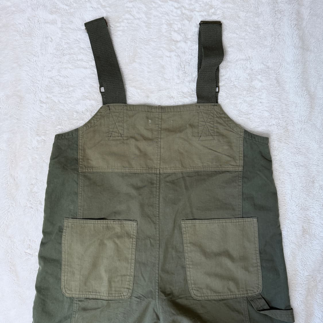 Nico And 워크웨어 아메카지 모리걸 카고 패치 오버롤 상품이미지4