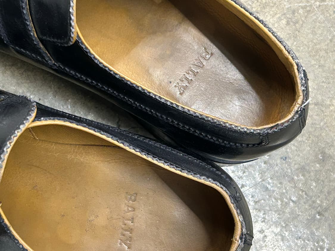 BALLY 발리 블랙 몽크 스트랩 남성 구두 상품이미지4