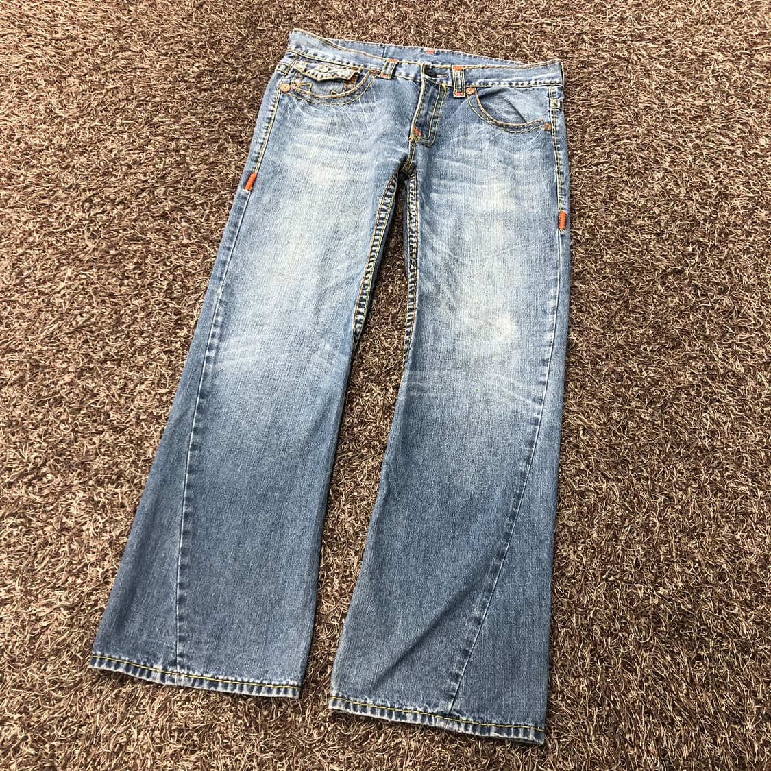 트루릴리전 조이 플레어 부츠컷 데님 팬츠 상품이미지2