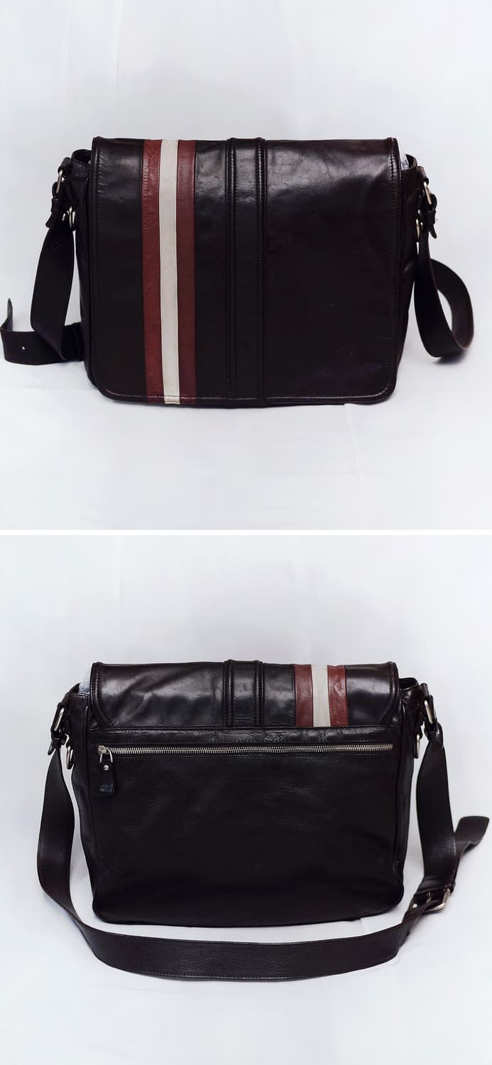 발리 (BALLY) 에도아르도 풀그레인 베지터블 레더 메신저백 상품이미지2