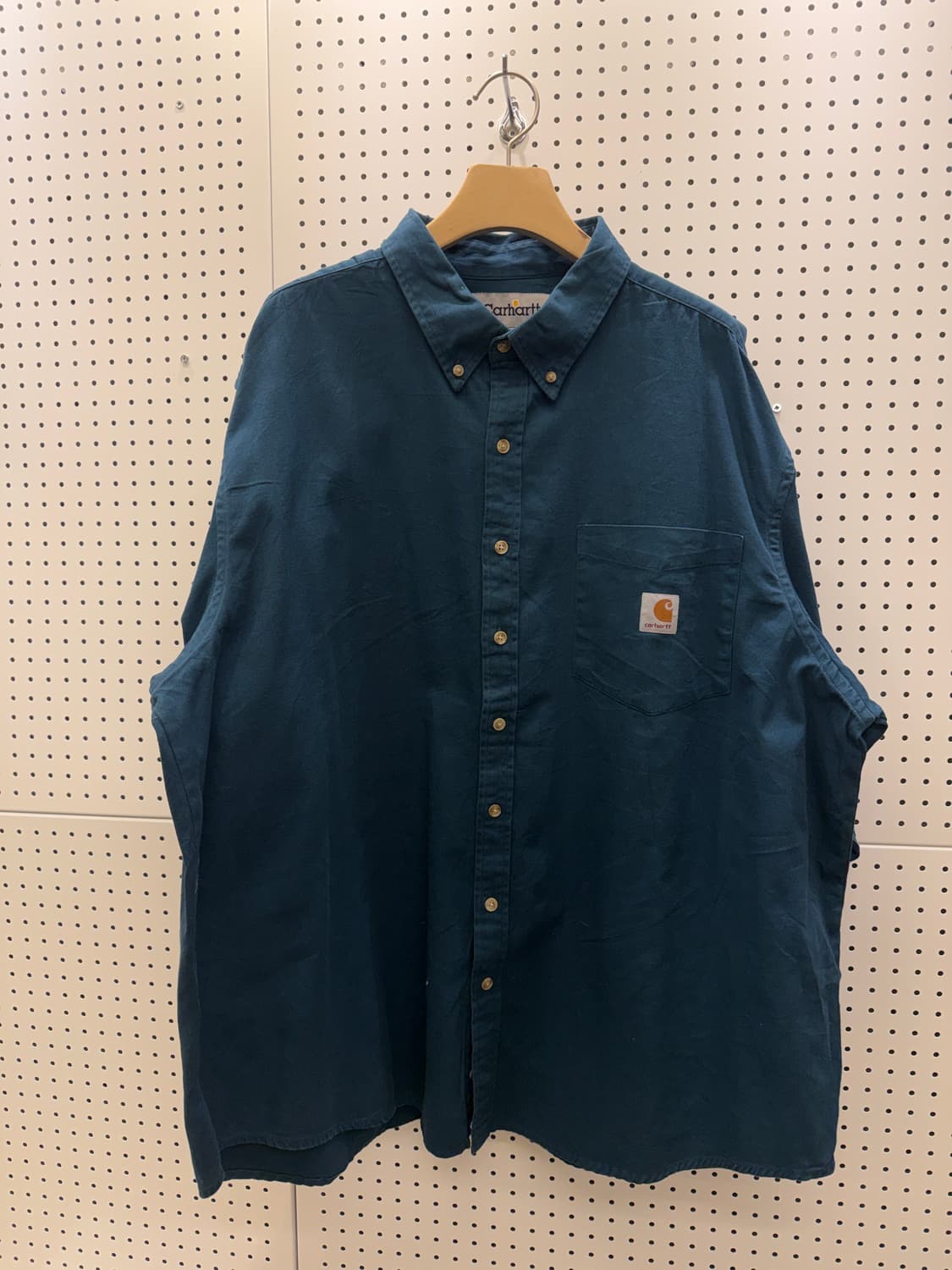 칼하트 박시핏 포켓 워크 셔츠 U110 상품이미지2