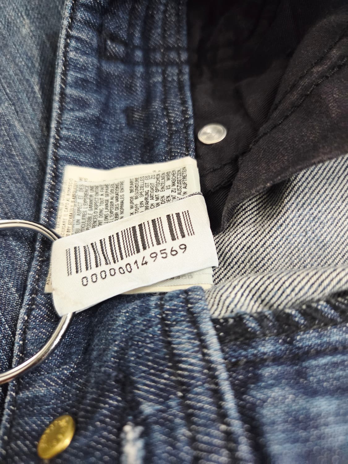 디젤. 여자 마틱 데님 청바지_28 상품이미지9