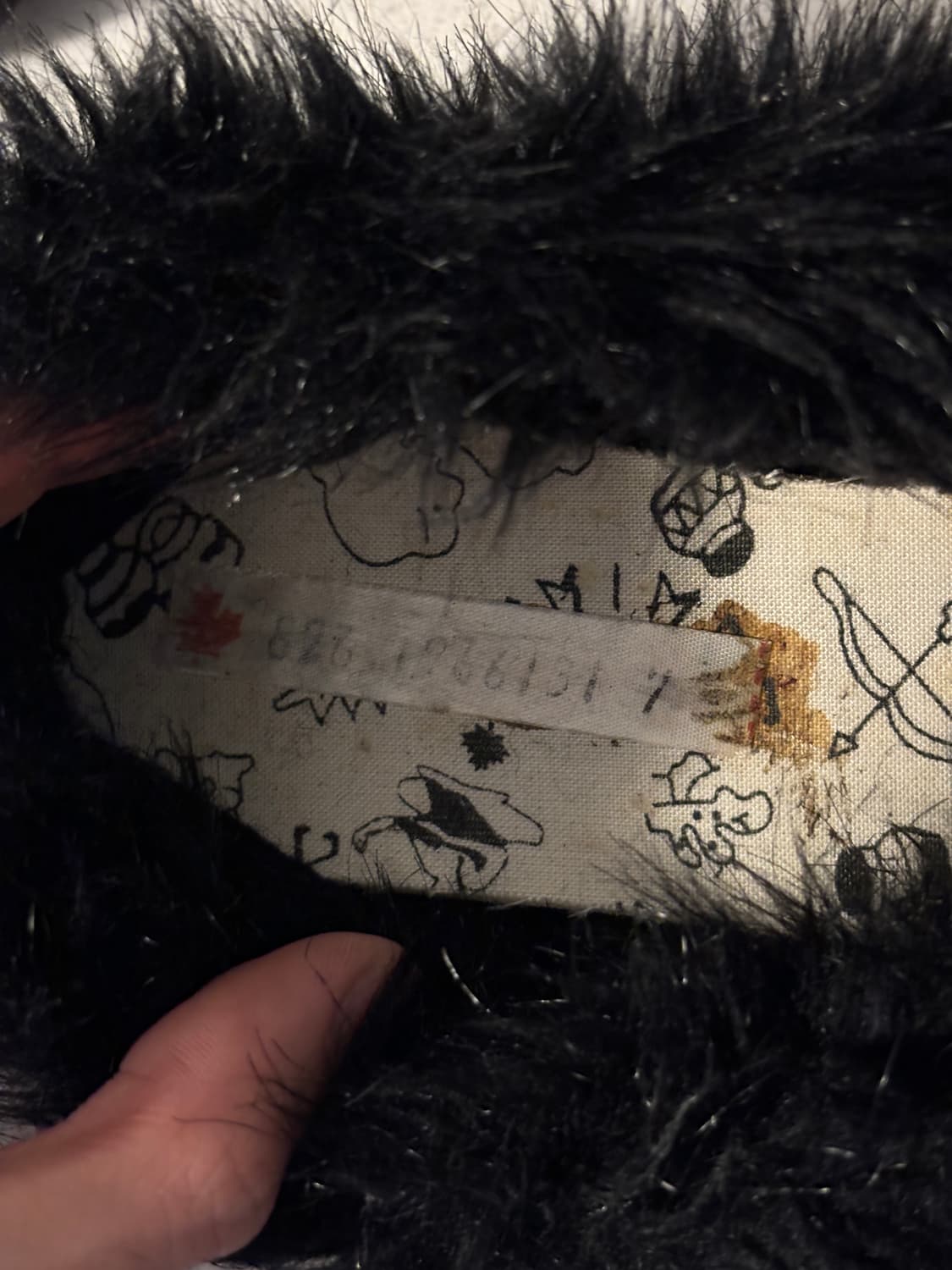 Amimoc 니트 퍼 플랫슈즈 상품이미지9