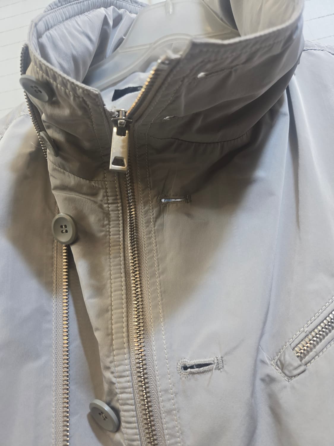 솔리드옴므 95 베이지 집업 자켓 상품이미지3