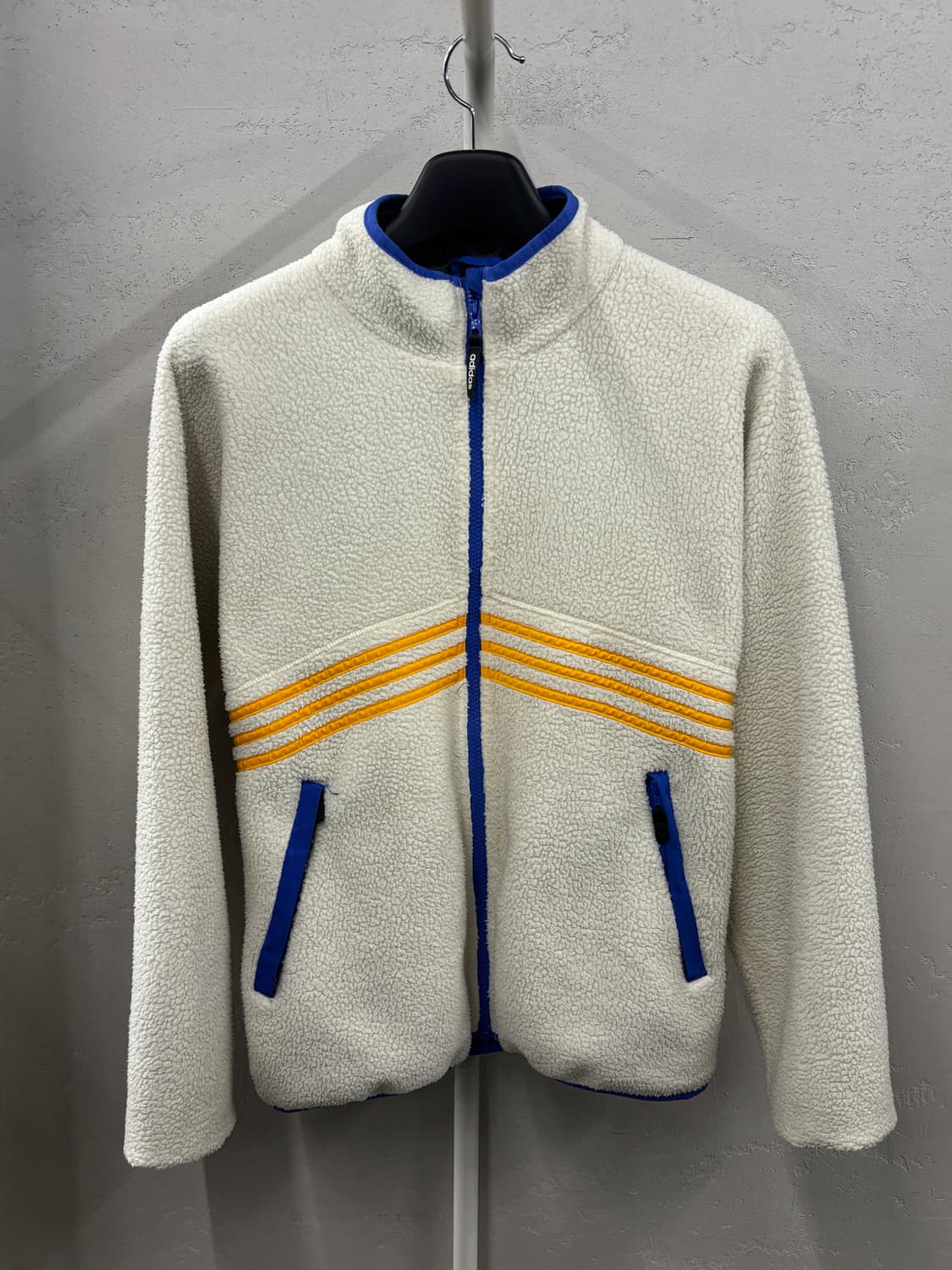 아디다스 올드스쿨 양털후리스 자켓 L 상품이미지2