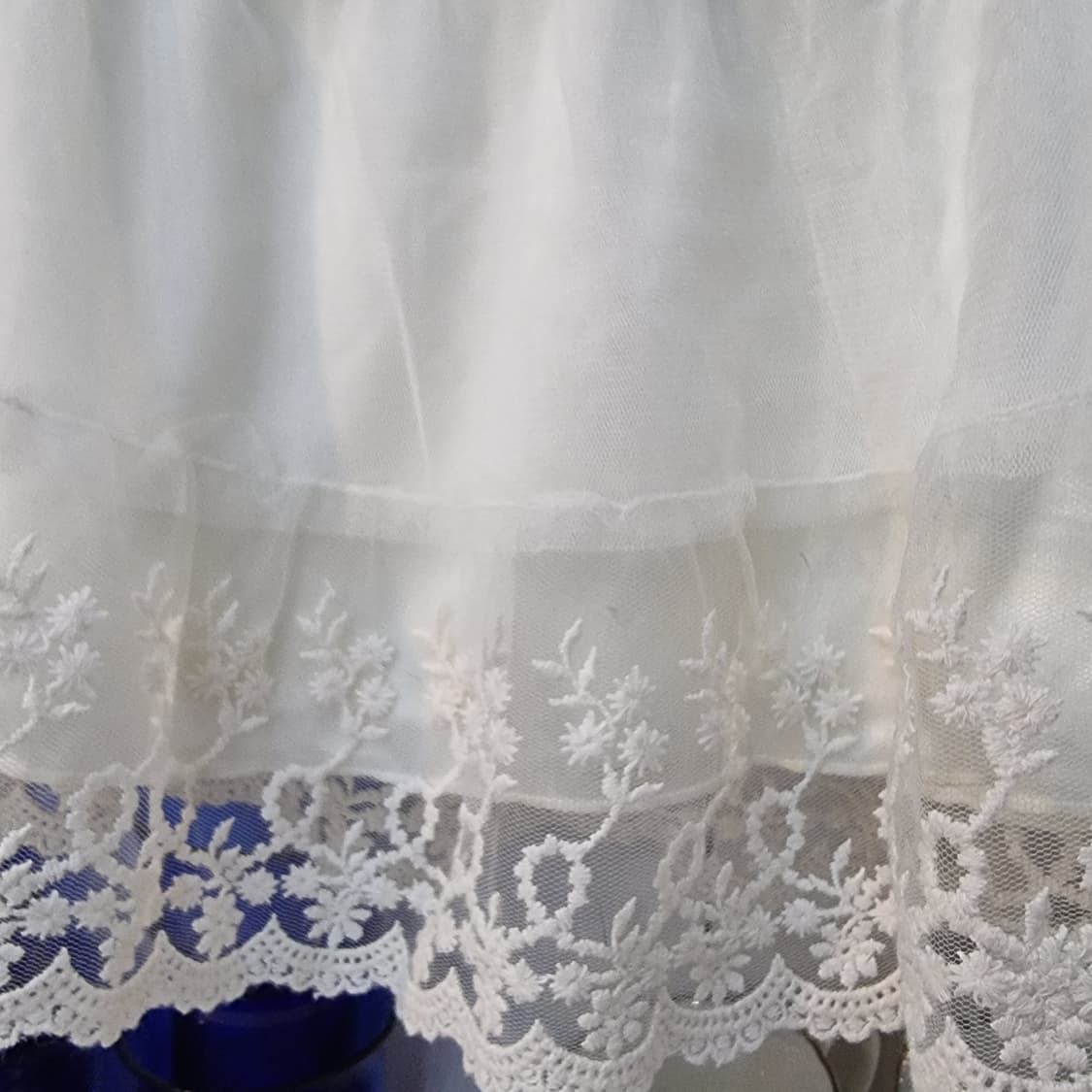 아이보리 레이스 캉캉 펫티스커트 상품이미지2