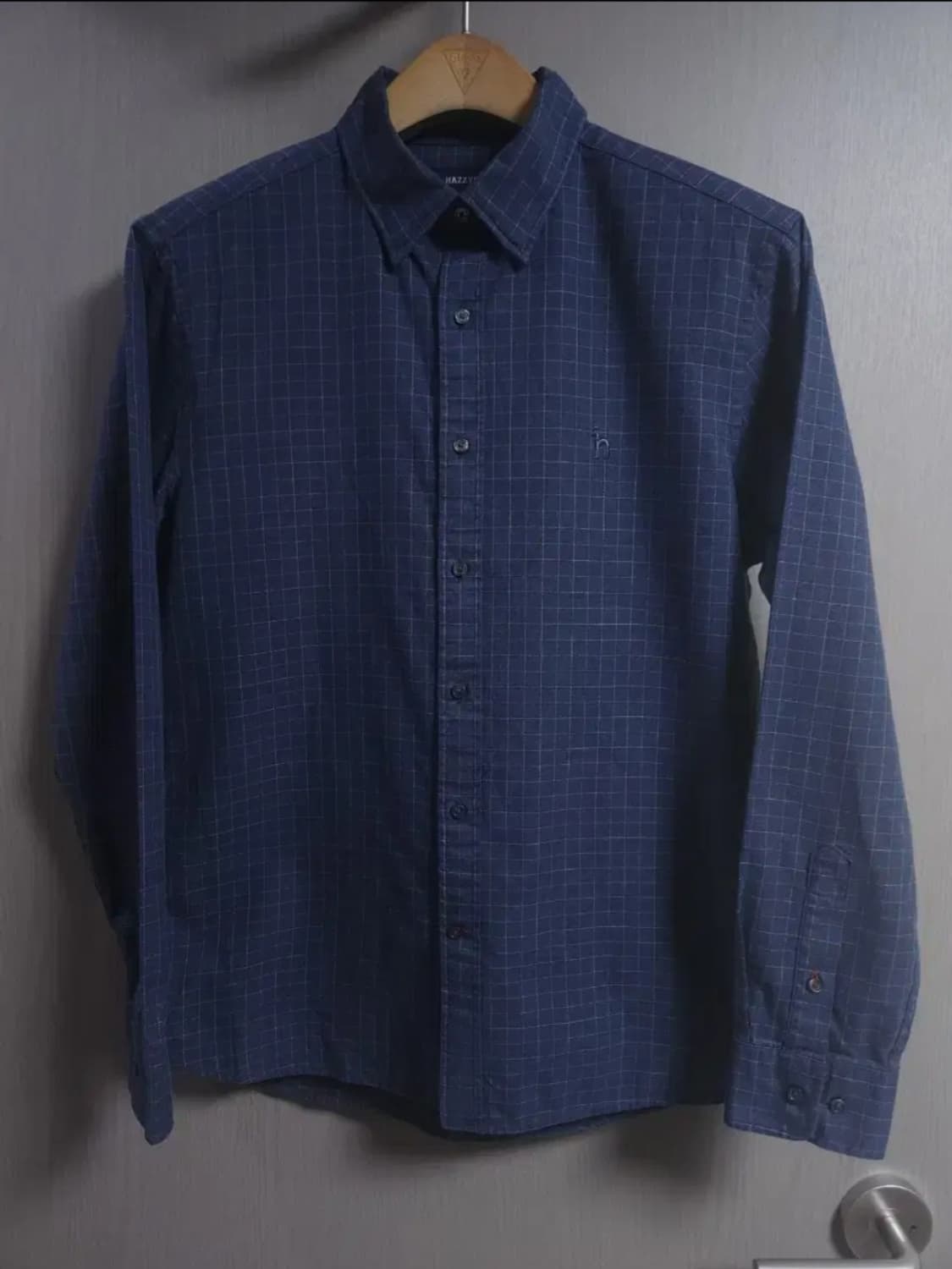 헤지스 긴팔 셔츠남방, L(슬림핏) 상품이미지1