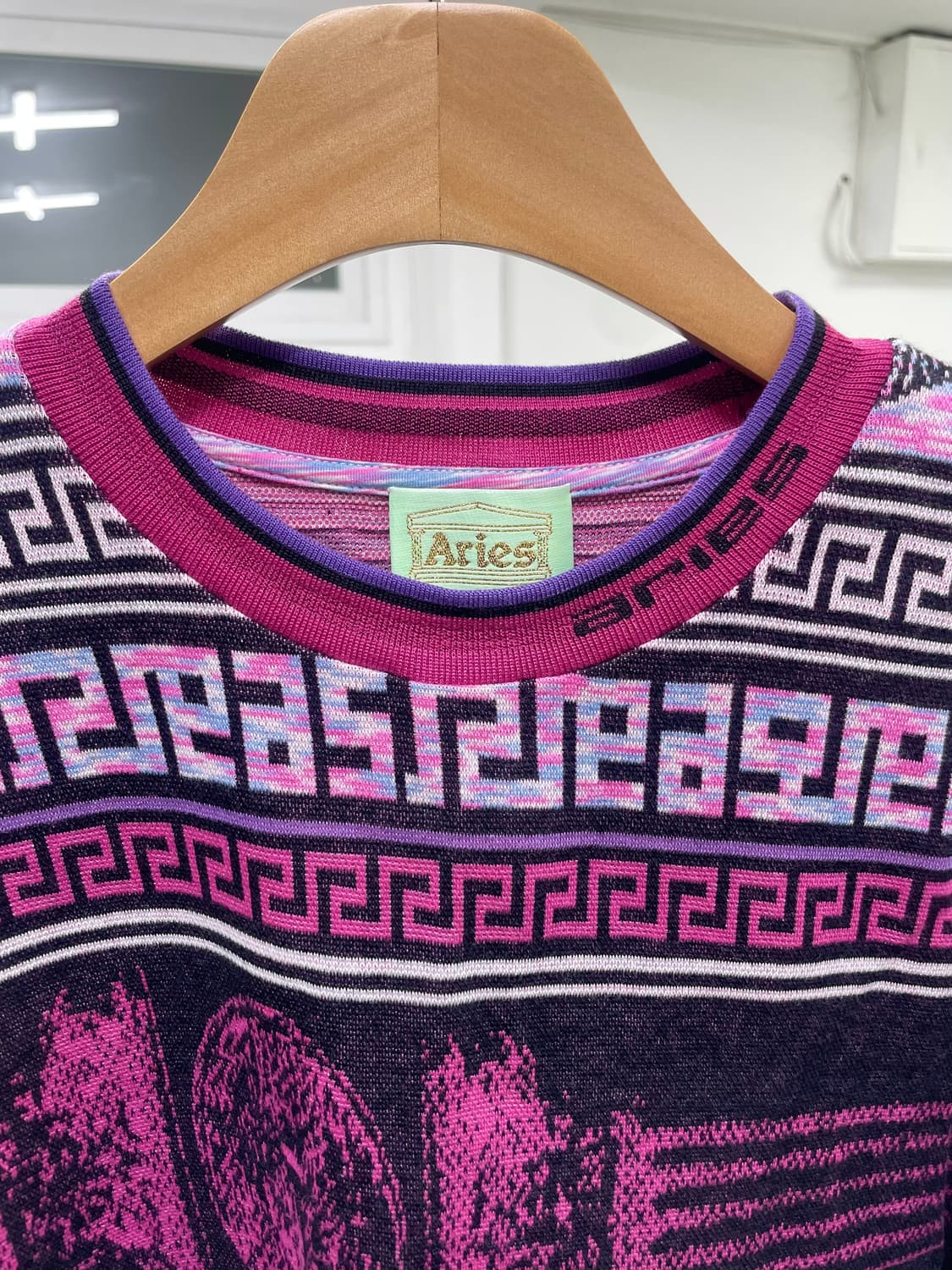 Aries 긴팔: Column Jacquard Cotton L/S 상품이미지5