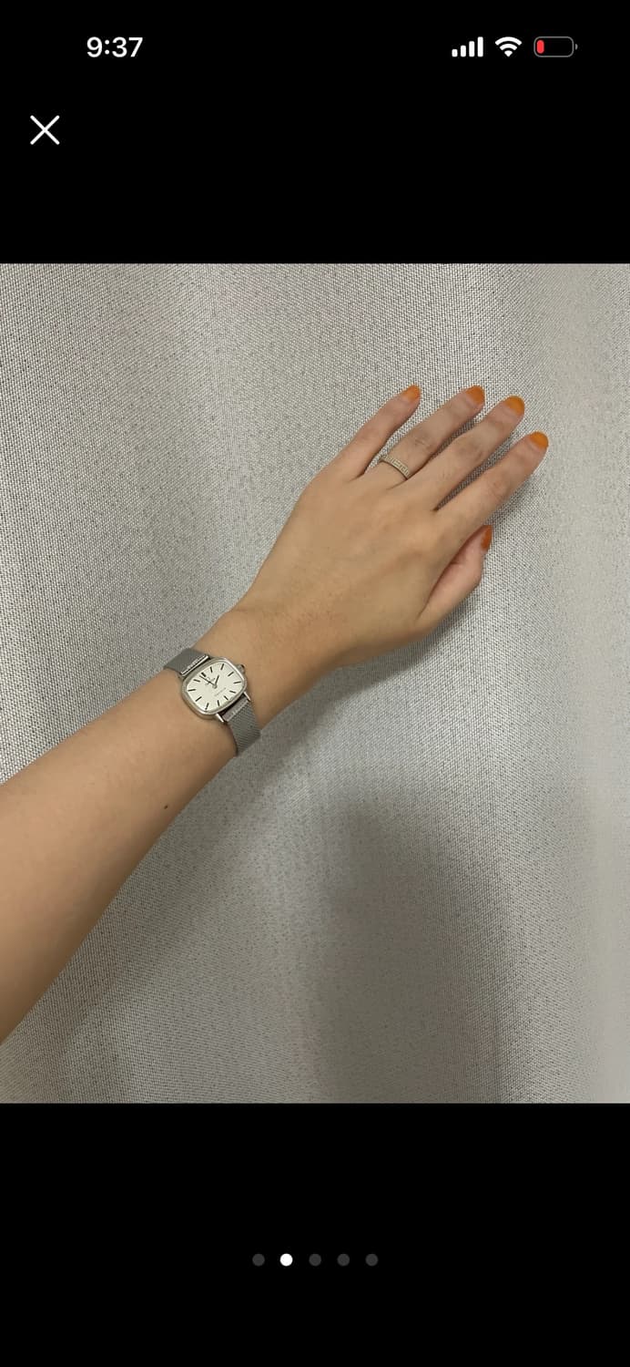 오메가 제니브 스퀘어 수동시계 상품이미지2