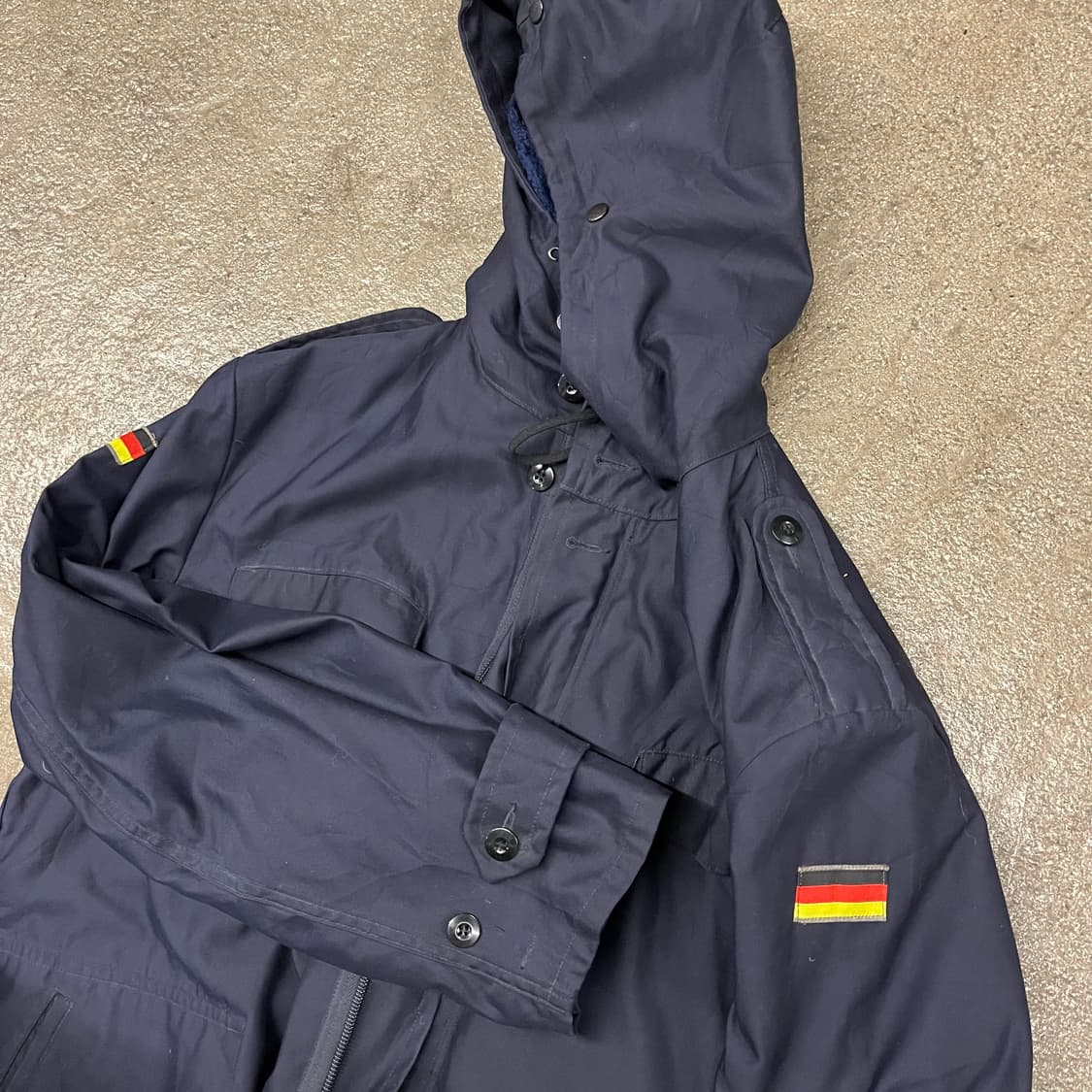 80s 독일군 스노클 파카 (100-105) 상품이미지3
