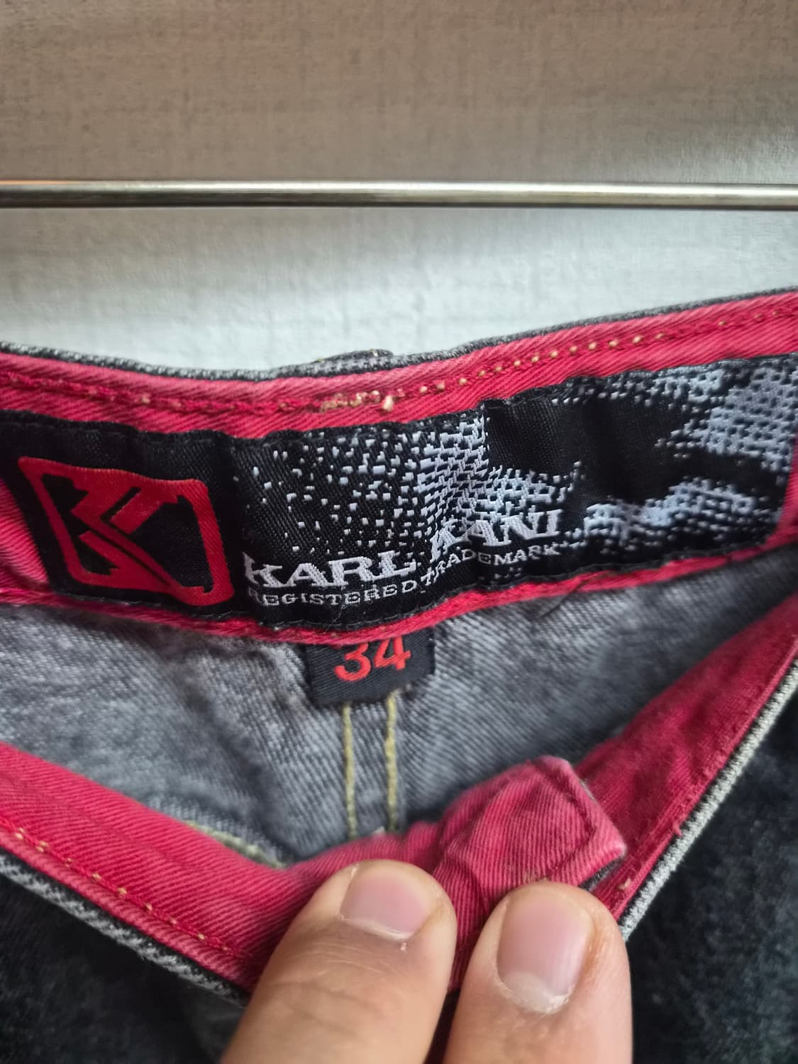 34) KARL KANI 칼카니 올드스쿨 데님 팬츠 팝니다 상품이미지5