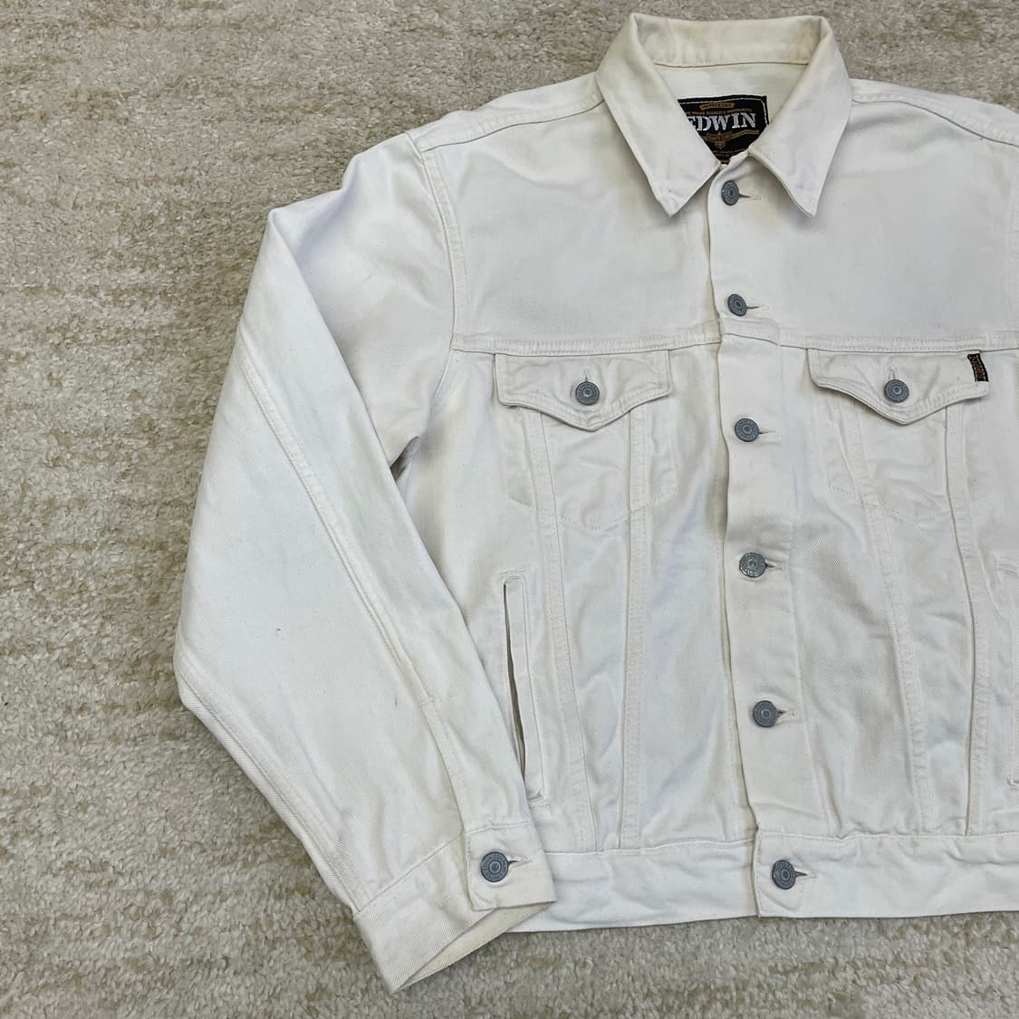 [M] Edwin 애드윈 웨스턴 트러커 데님 자켓 상품이미지3