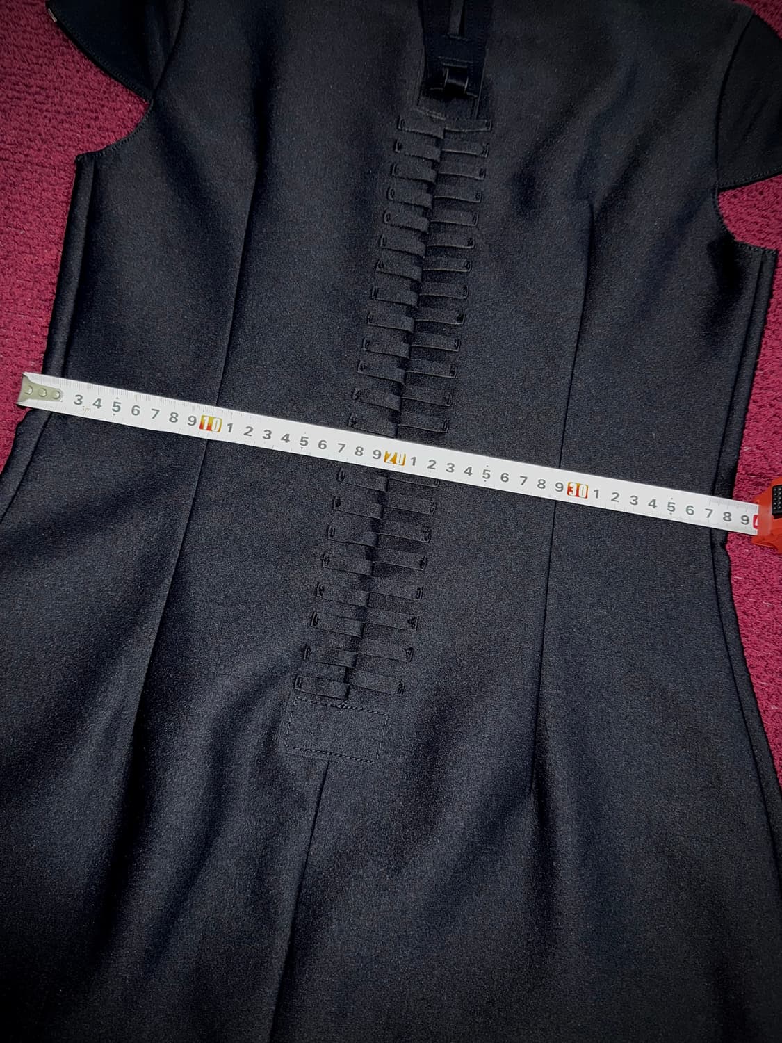 COP.COPINE 블랙 원피스 36 택 새상품 상품이미지6