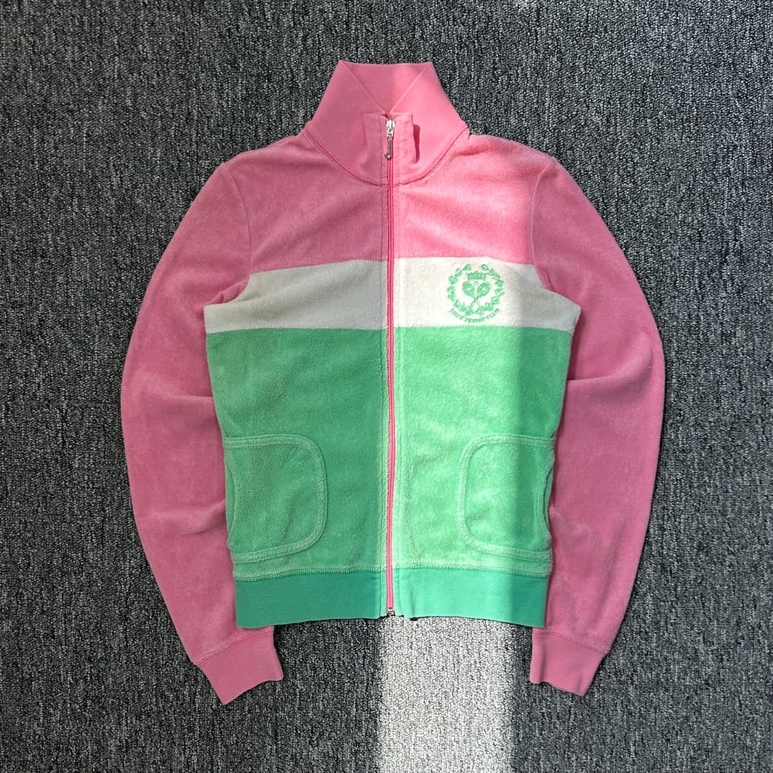 쥬시꾸띄르 걸즈 테니스 집업 자켓 상품이미지1