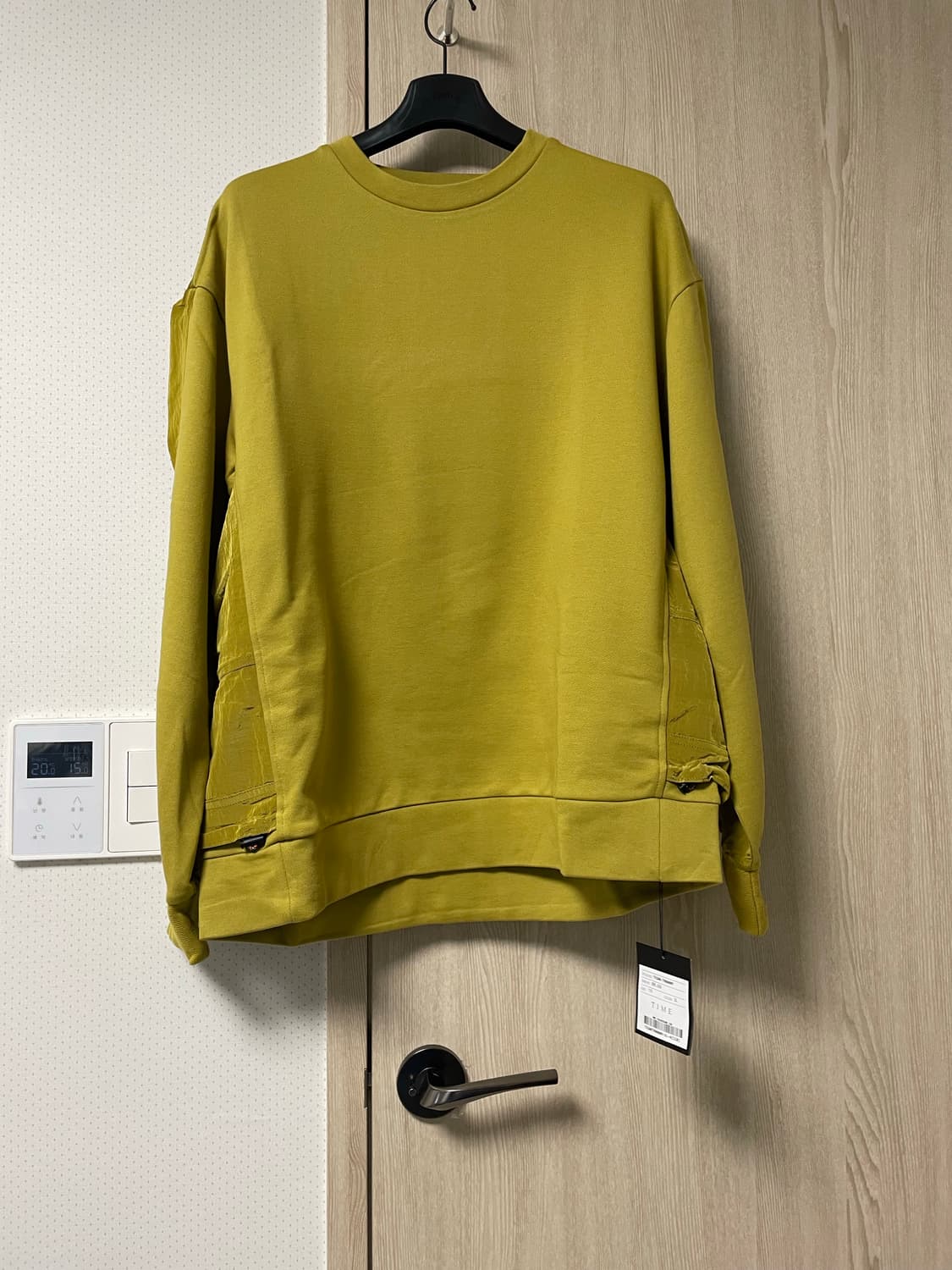 타임옴므 크링클 맨투맨, 110사이즈 택달린 새상품 상품이미지1