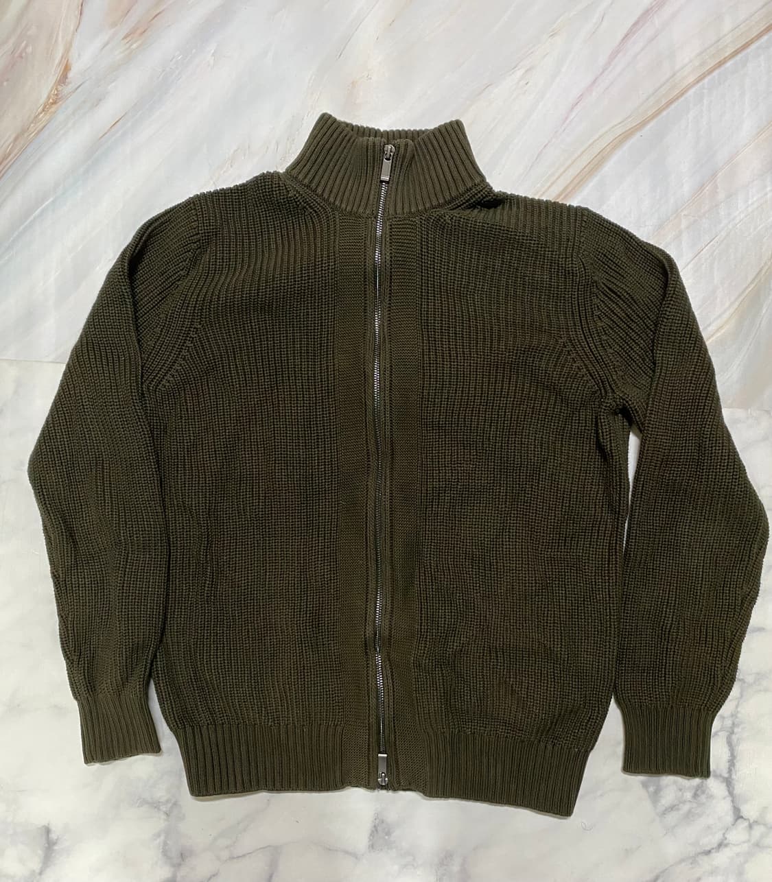 마시모두티 남성 엑스트라 파인 코튼 골지 니트 풀오버 100-105 상품이미지1