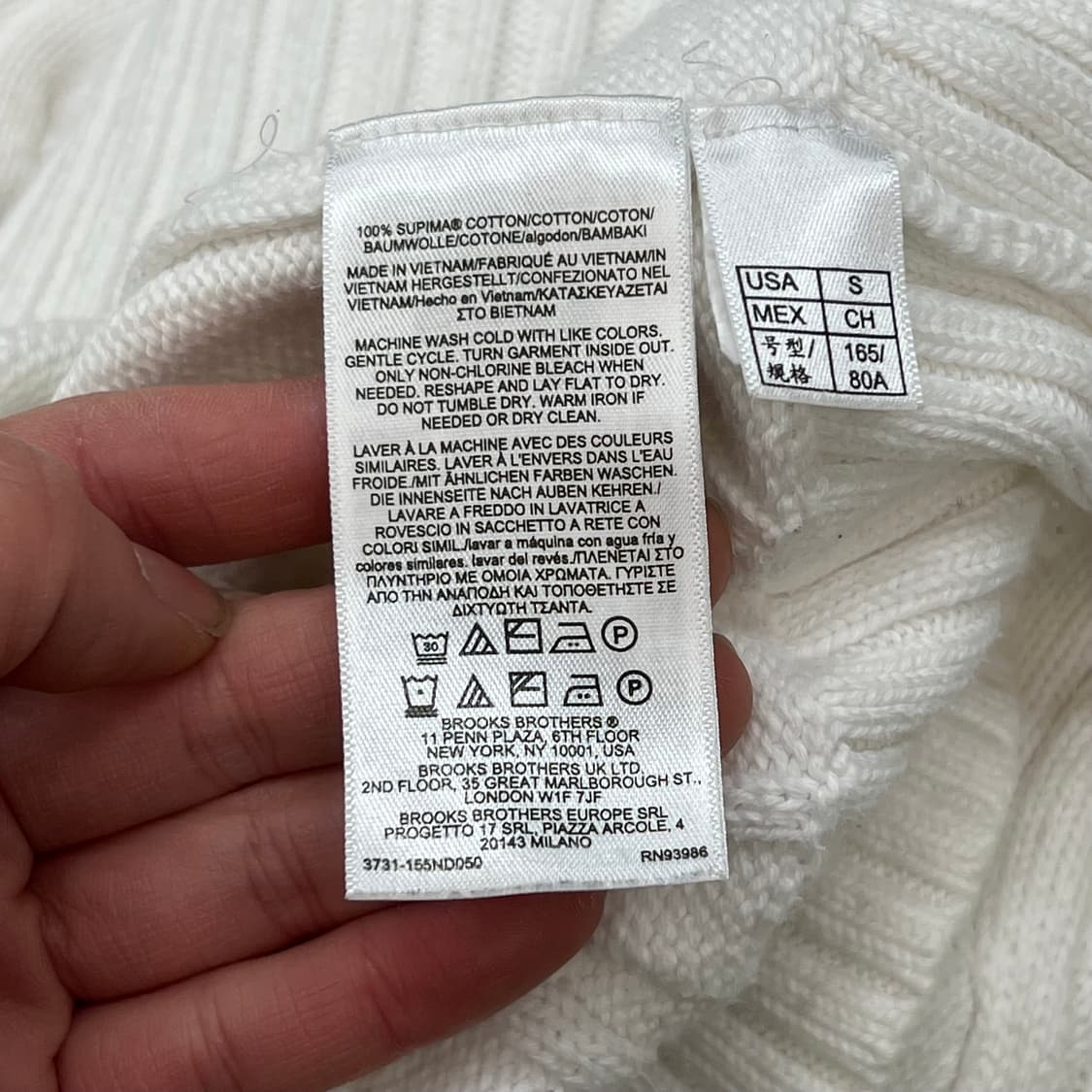 브룩스브라더스 크래킷 니트  r2278 상품이미지7