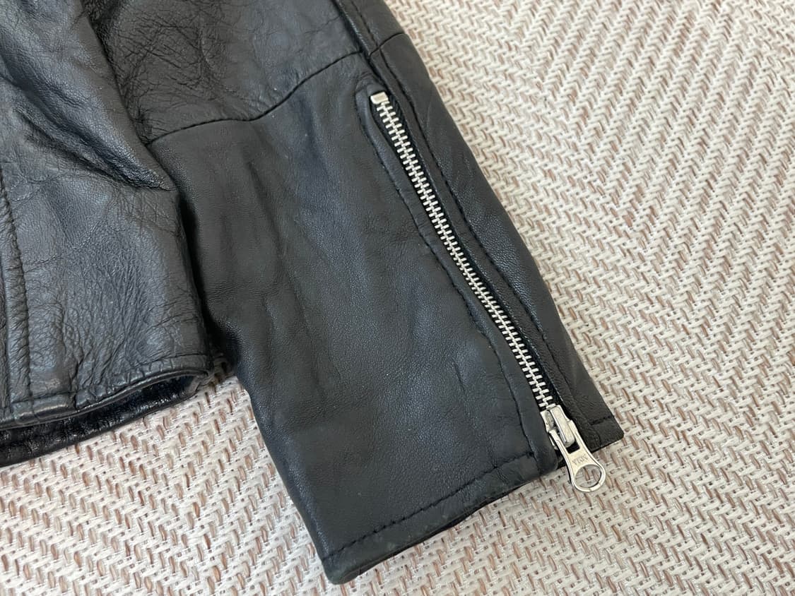 빈티지 더블 라이더 레더 재킷 J03926 상품이미지8