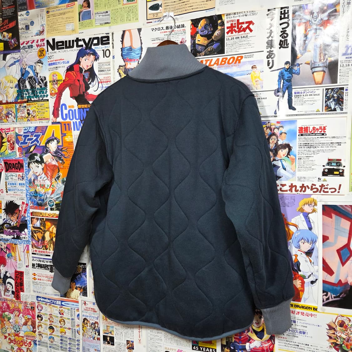 디키즈 JPN 네이비 누빔 코튼 집업 상품이미지6