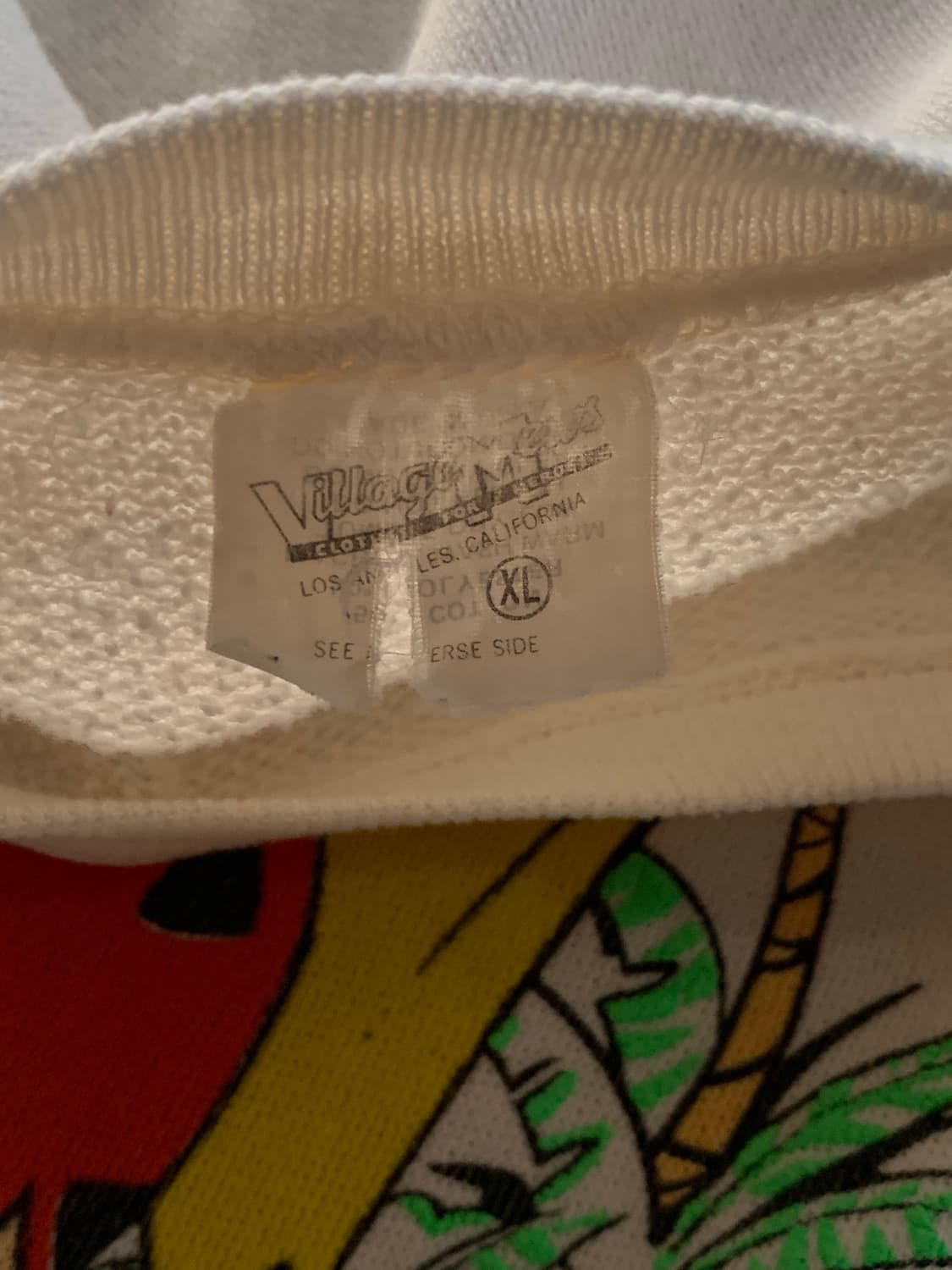 80s 플린스톤 BEDROCK VICE 프린팅 스웻셔츠 상품이미지7