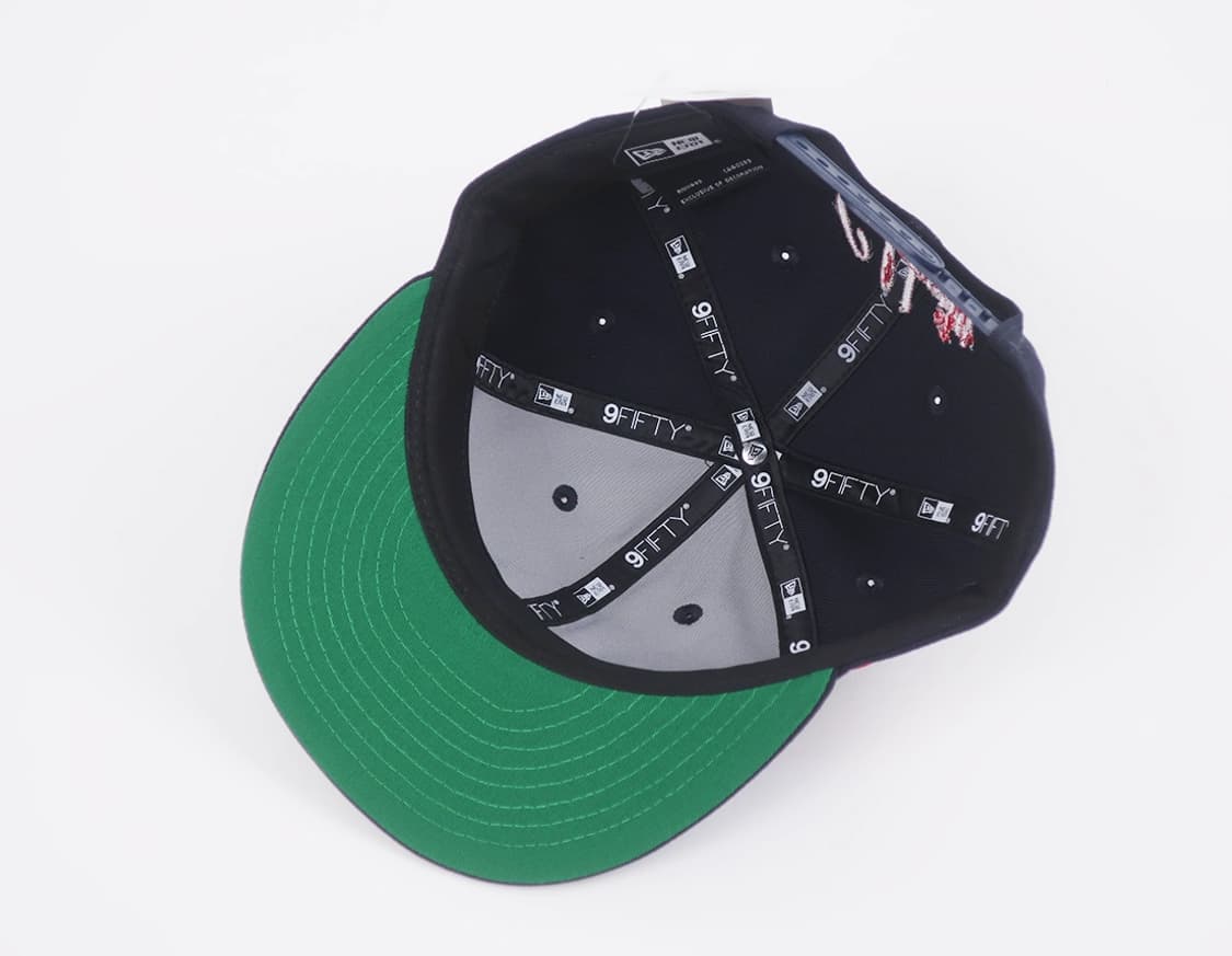 [새상품/F] 세인트미카엘 x 뉴에라 셀러브리티 모자 캡 네이비 상품이미지7