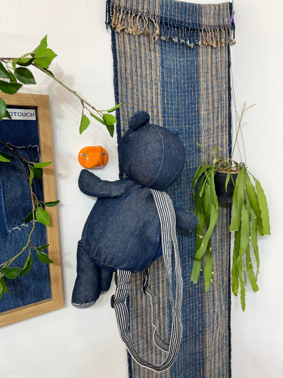 OSHKOSH B'gooh  Denim Bear Backpack  상품이미지6