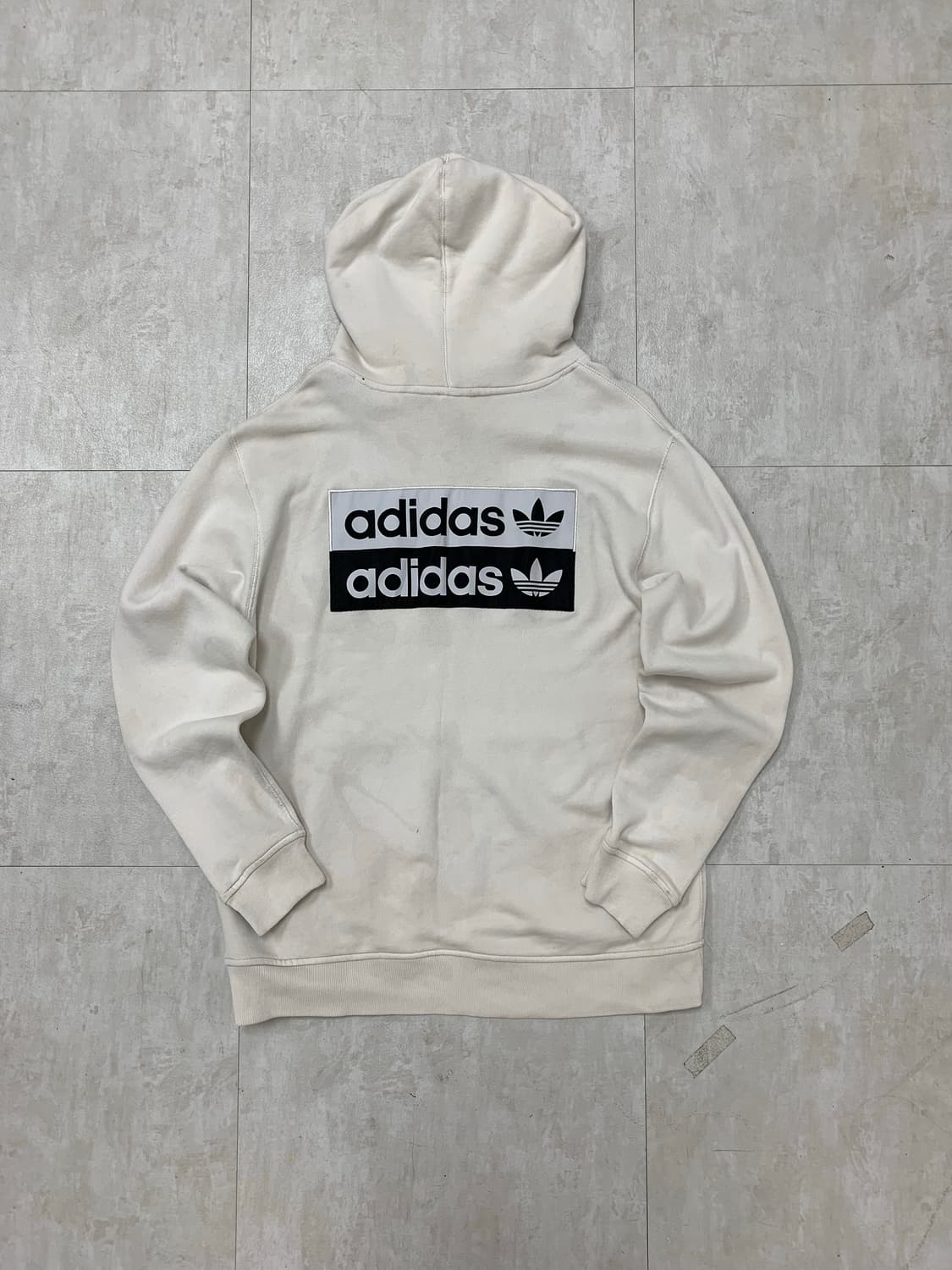 아디다스 소매 스트라이프 후드티#741 상품이미지1