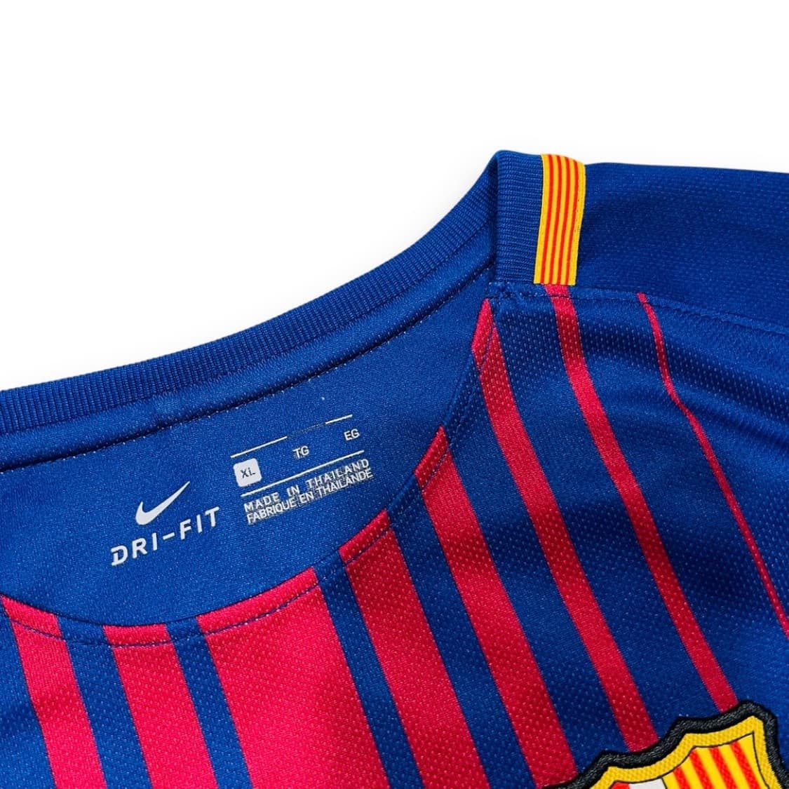 나이키 바르셀로나 17-18 홈 축구 유니폼 상품이미지4