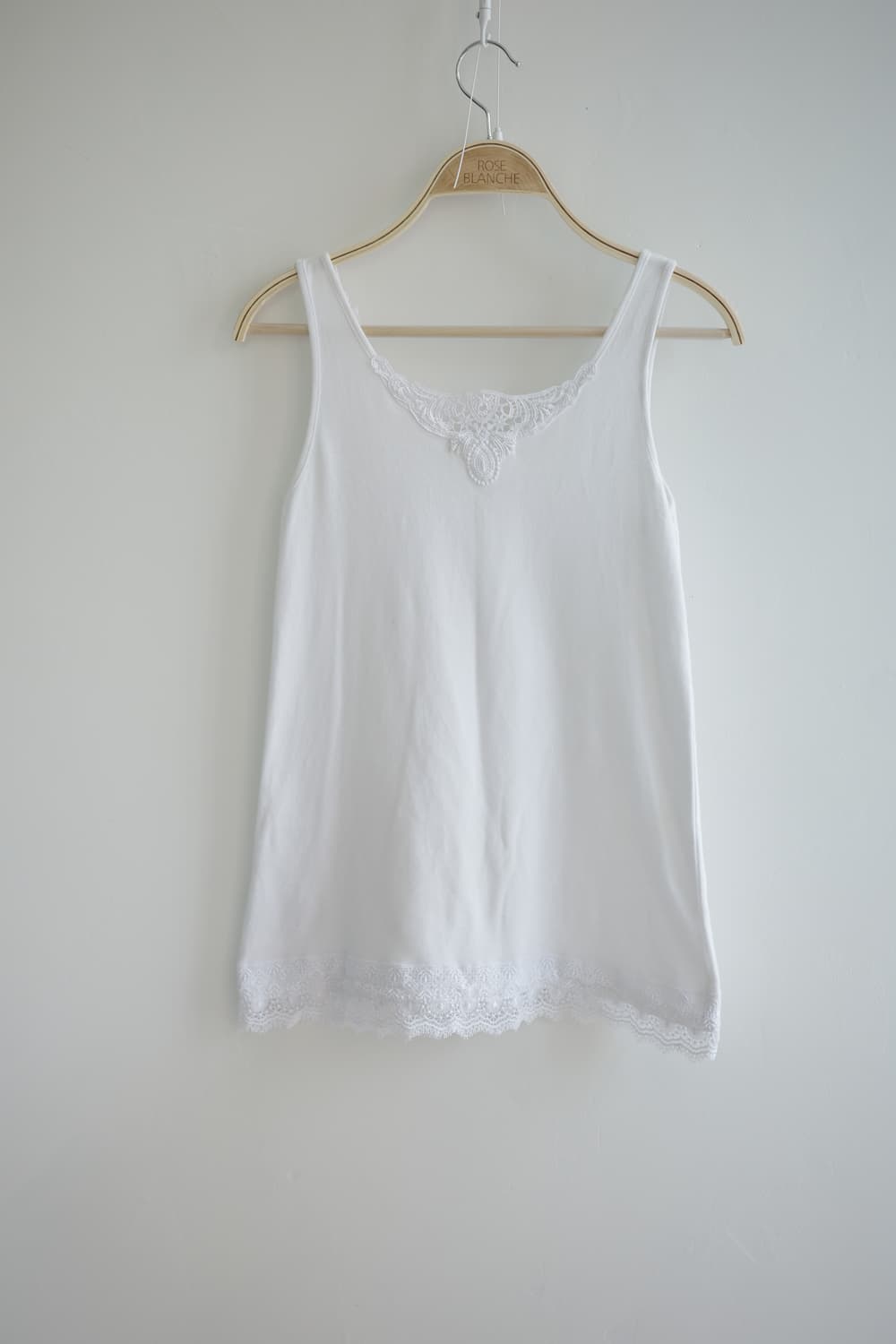 JEANASIS  
• 화이트 레이스 슬리브리스 상품이미지6