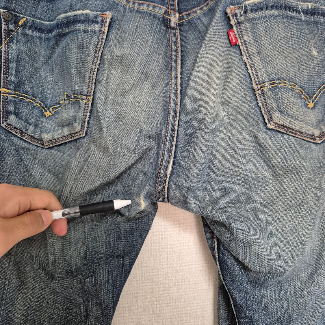 00s made in maxico 리바이스 부츠컷 상품이미지3