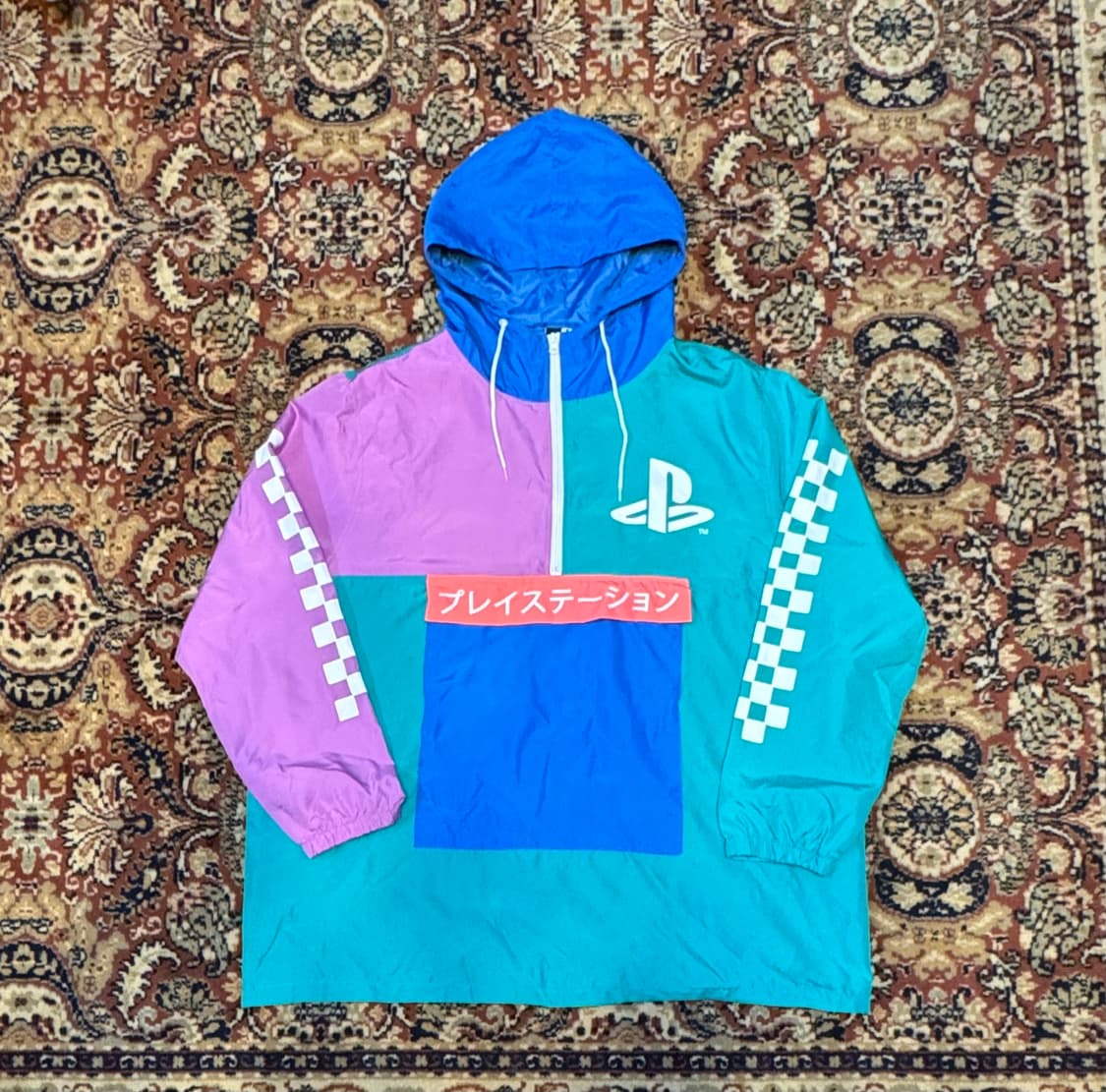 빈티지 플레이스테이션 아노락 바람막이 "XXL" (494) 상품이미지2