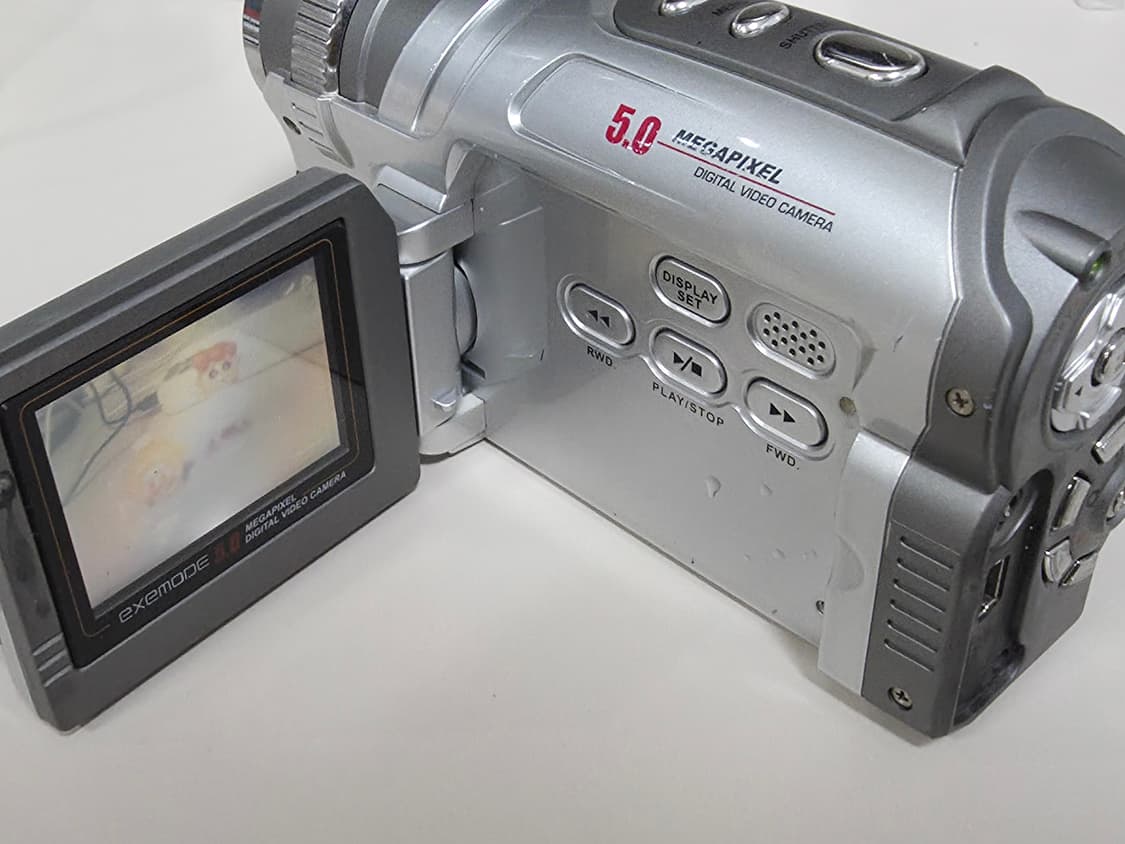 EXMODE 5.0 빈티지 디지털 캠코더 상품이미지5