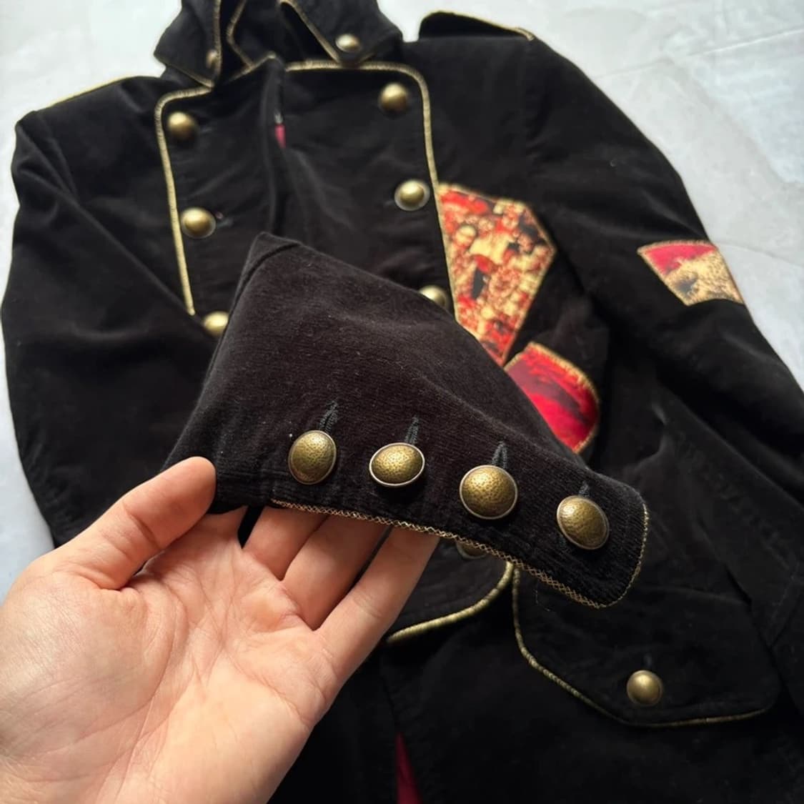 빈티지 나폴레옹 자켓 상품이미지3