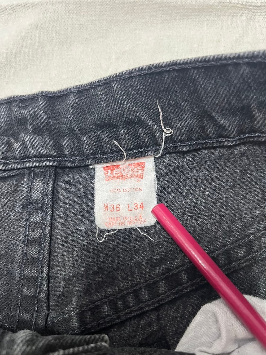 리바이스 554 90s usa [36x34] 상품이미지4