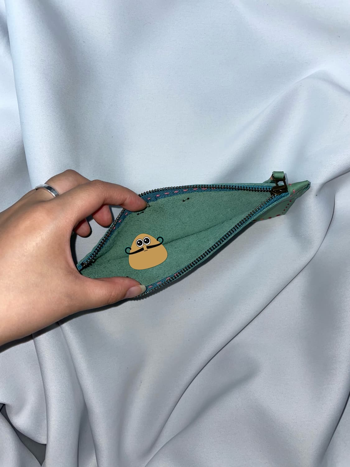 빈티지 가죽 필통 상품이미지3