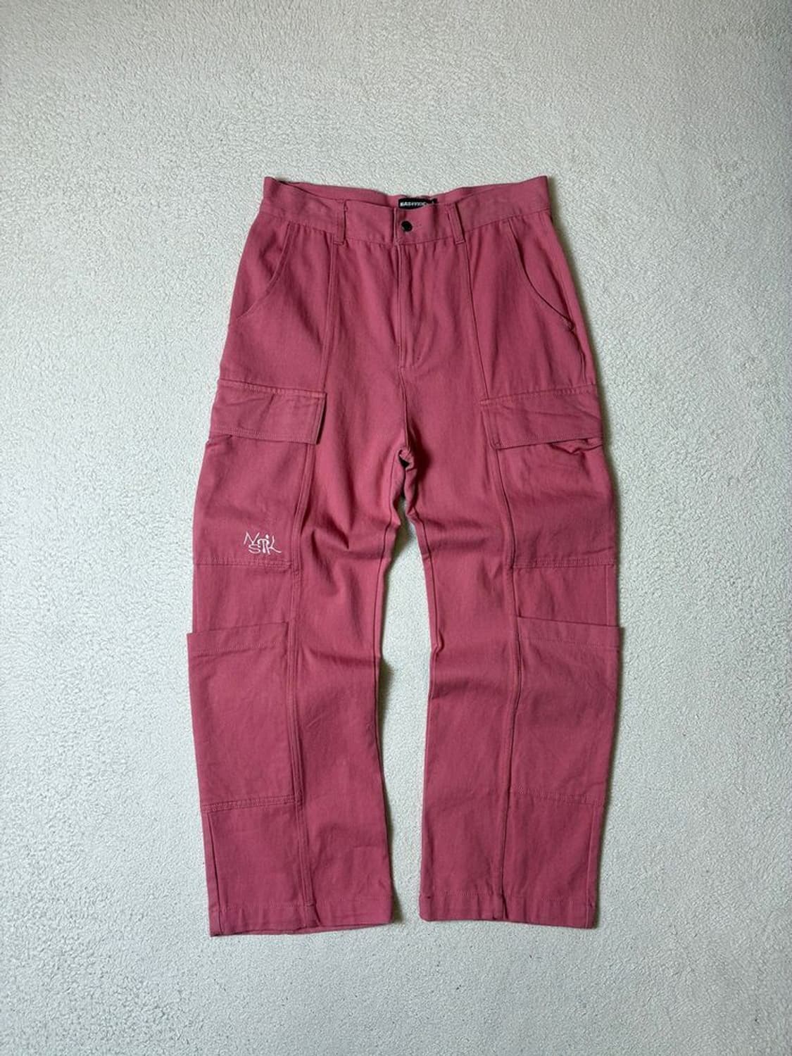 네스티킥 Y2K 핑크코랄 카고 팬츠 PN7787 상품이미지1
