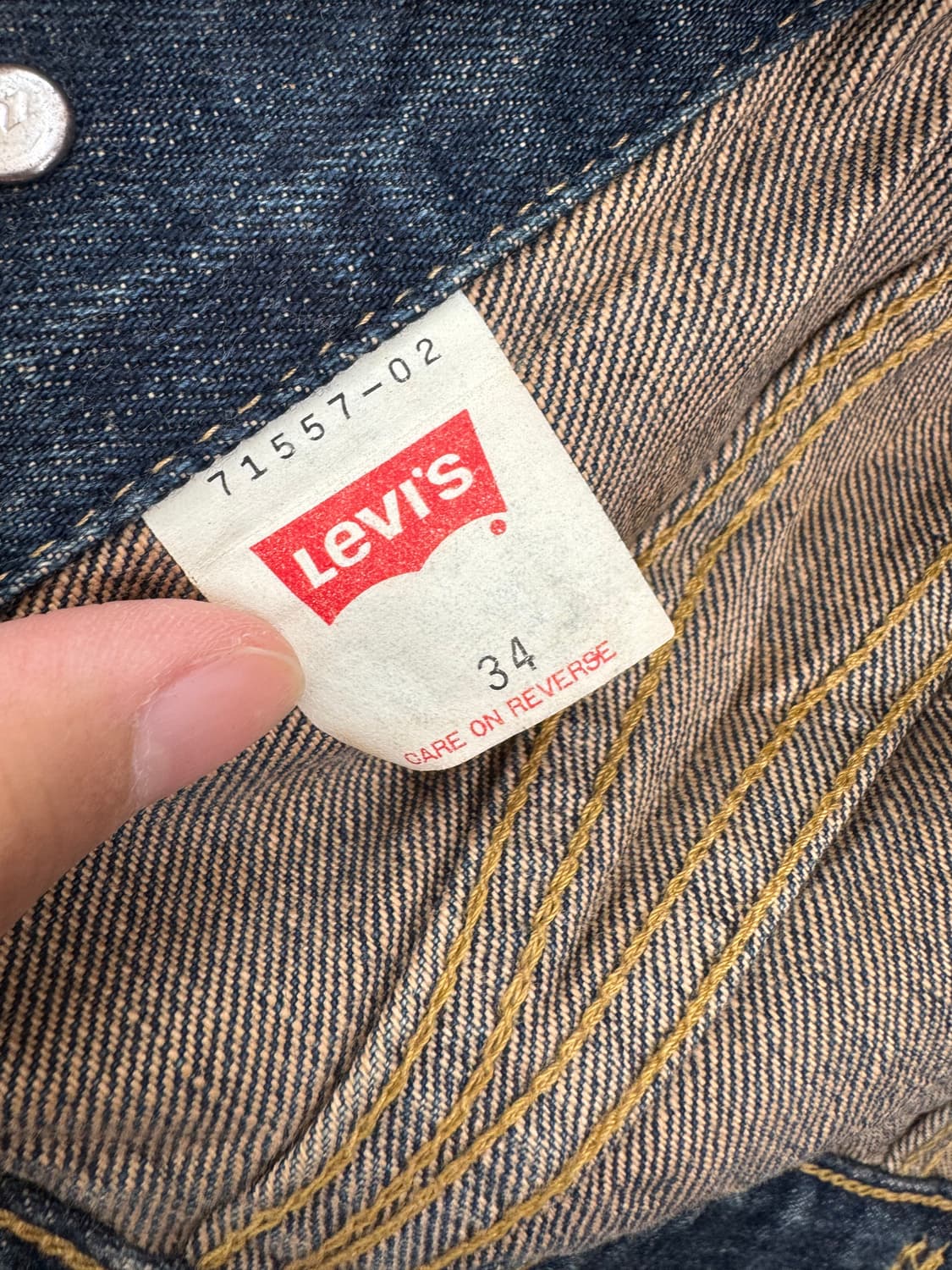 90‘s 리바이스 3rd 3세대 데님자켓 상품이미지7