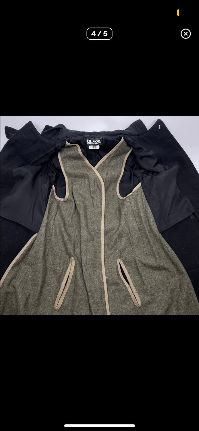 COMME des GARCONS Black 더플코트 상품이미지4