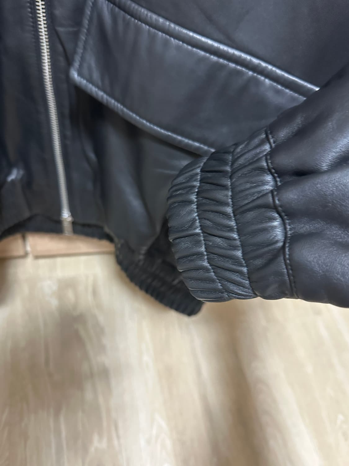 스튜디오니콜슨 피스톤 레더 A2 자켓 블랙 L사이즈 판매합니다 상품이미지3