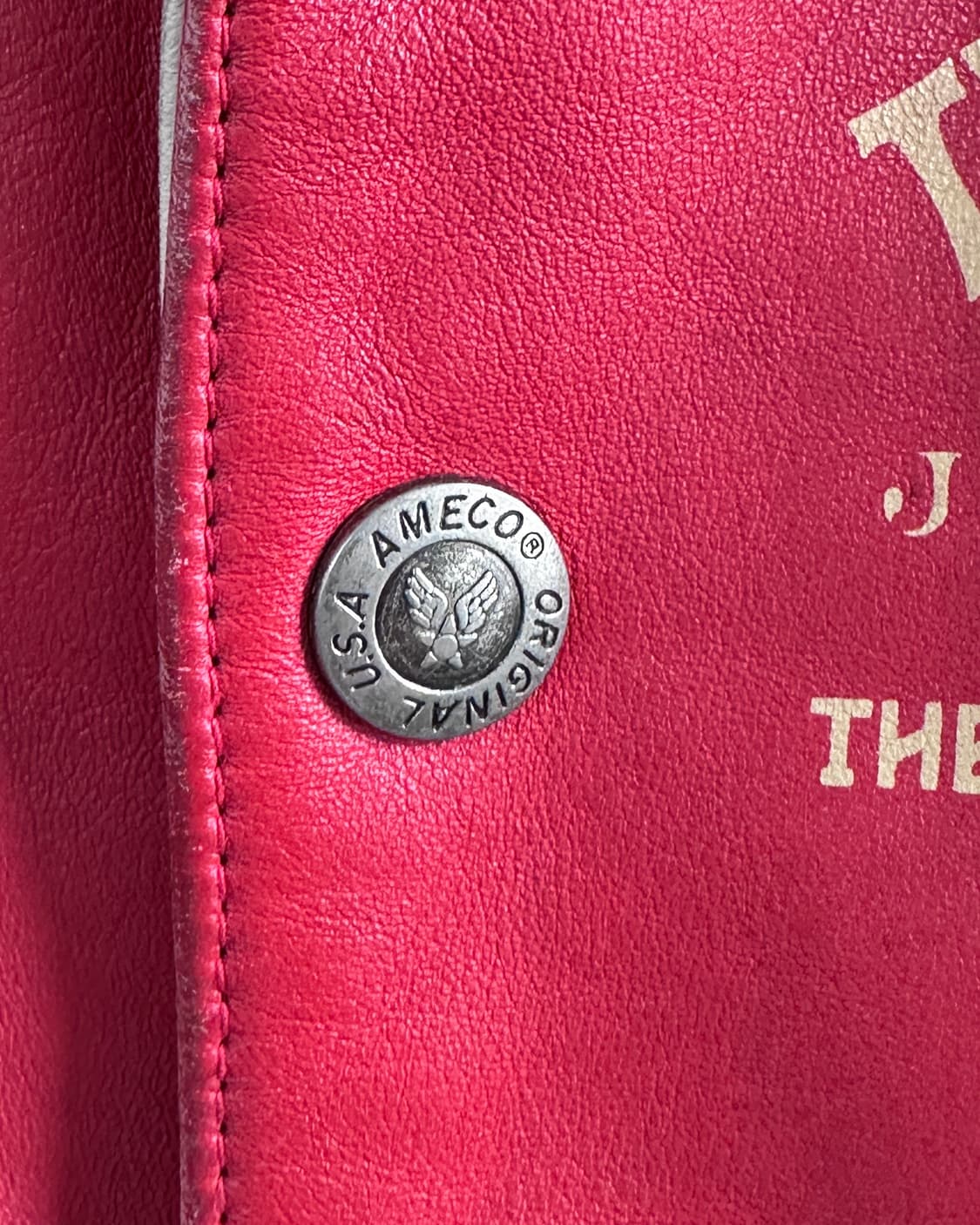 아메코 50주년 레더 바시티 자켓 (va.80) 상품이미지5