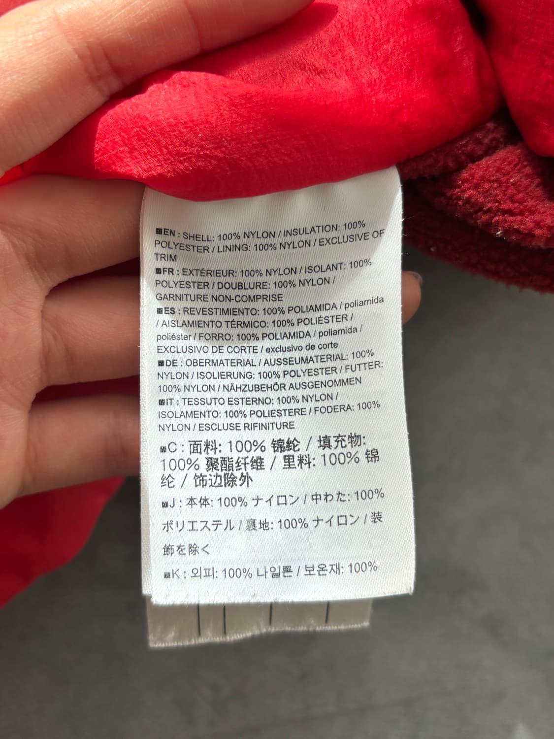 Arc'teryx 아크테릭스 아톰 LT 자켓 레드 상품이미지7