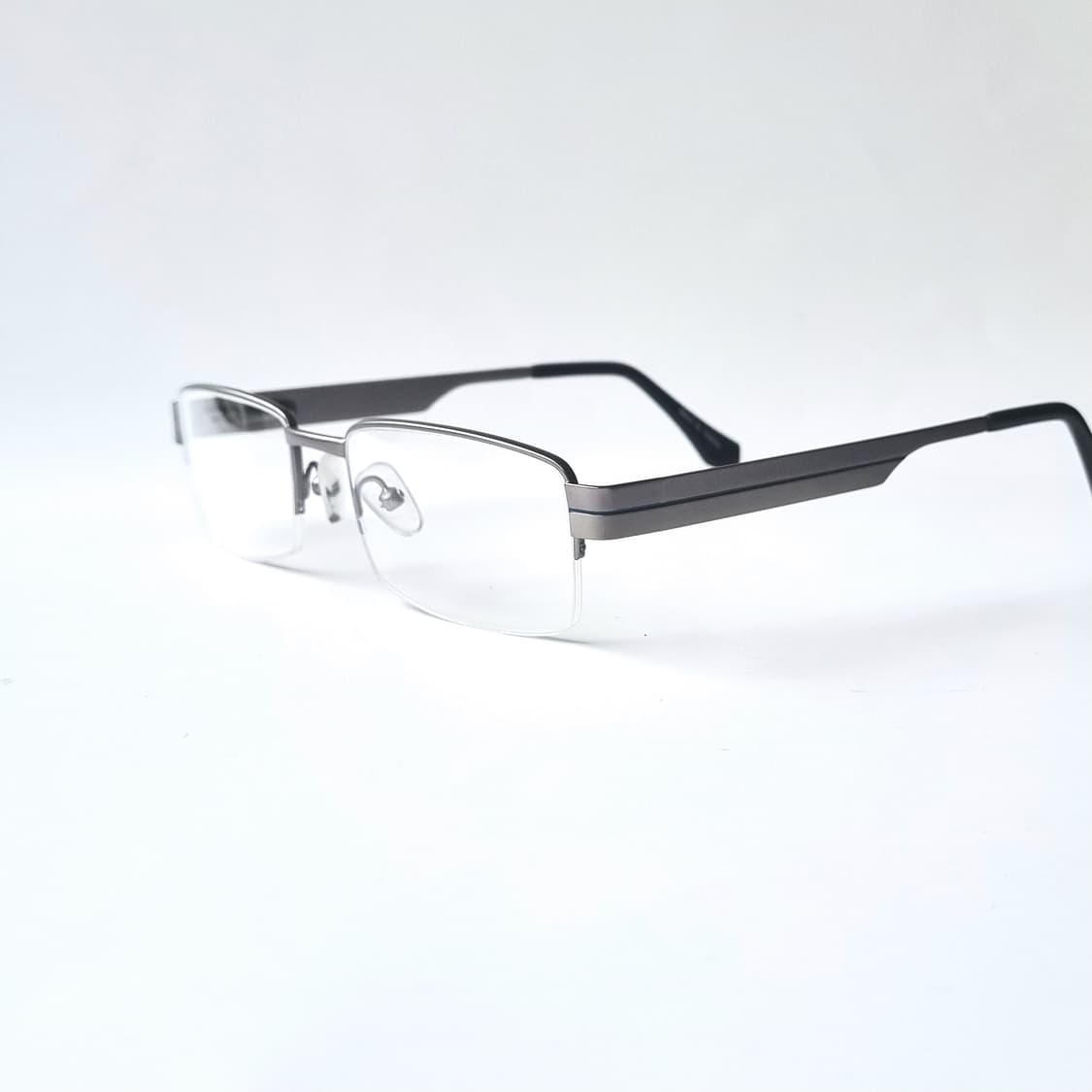 데드스탁 빈티지 반무테 사각 안경테 444 상품이미지5