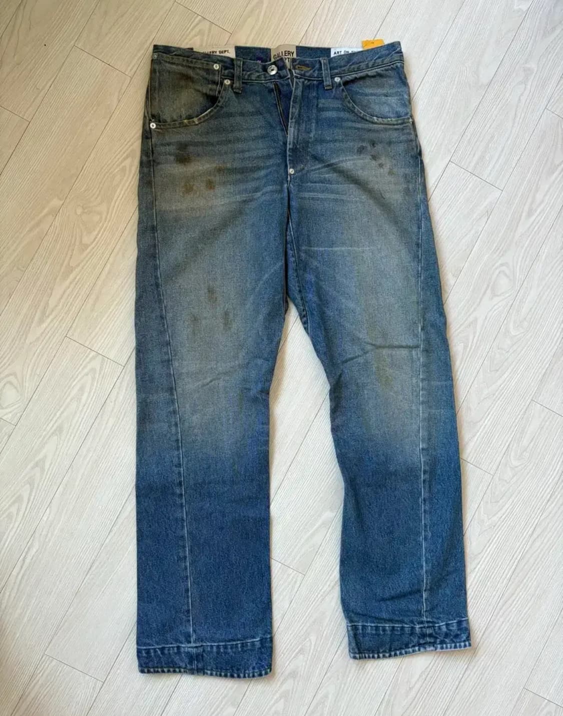 [33/32] GALLERY DEPT ZIP DENIM 상품이미지1