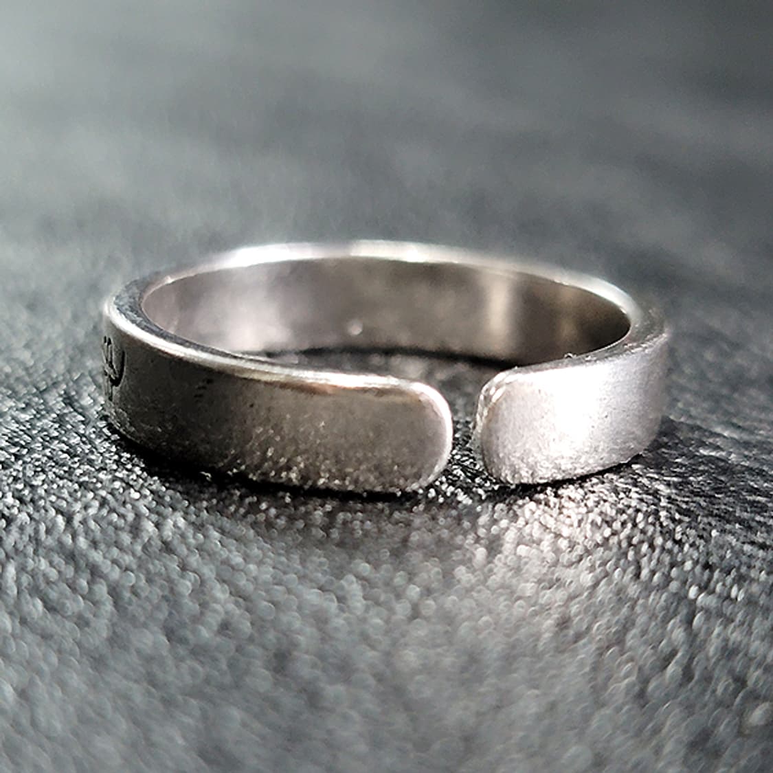 육자진언 실버 남자 엔틱 빈티지 명품 티베트 반지 상품이미지4