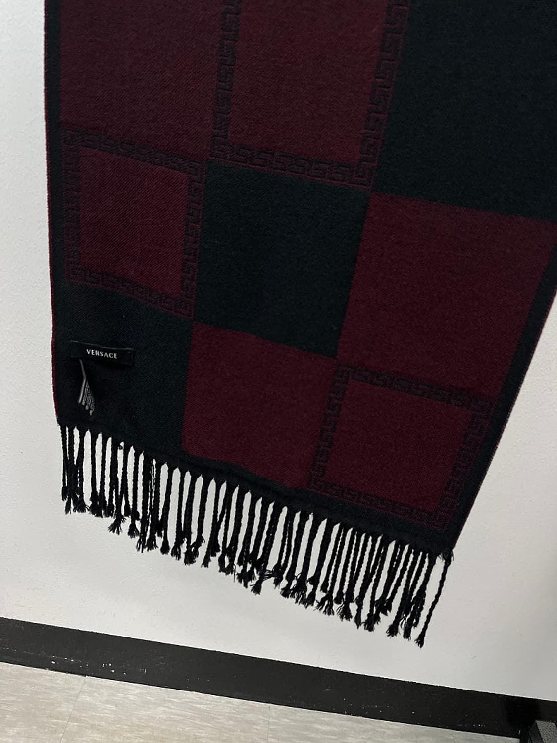 베르사체 이태리 울 머플러  상품이미지6