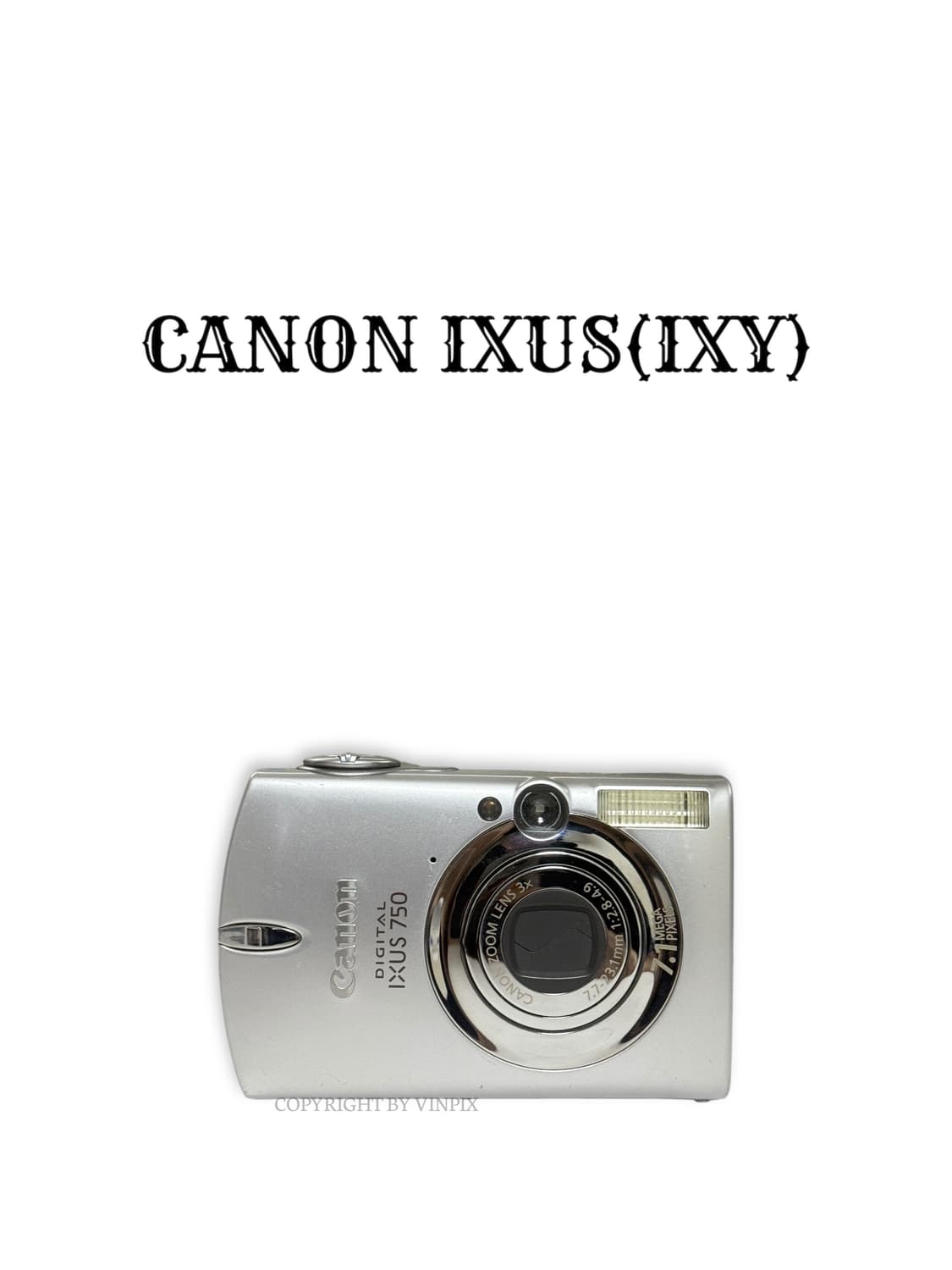 캐논 익서스 ixus 750(익시 ixy 700)빈티지 디지털 카메라 상품이미지1