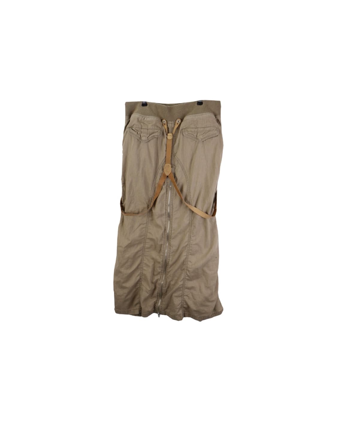 G.O.A Beige Detail Long Skirts 상품이미지7
