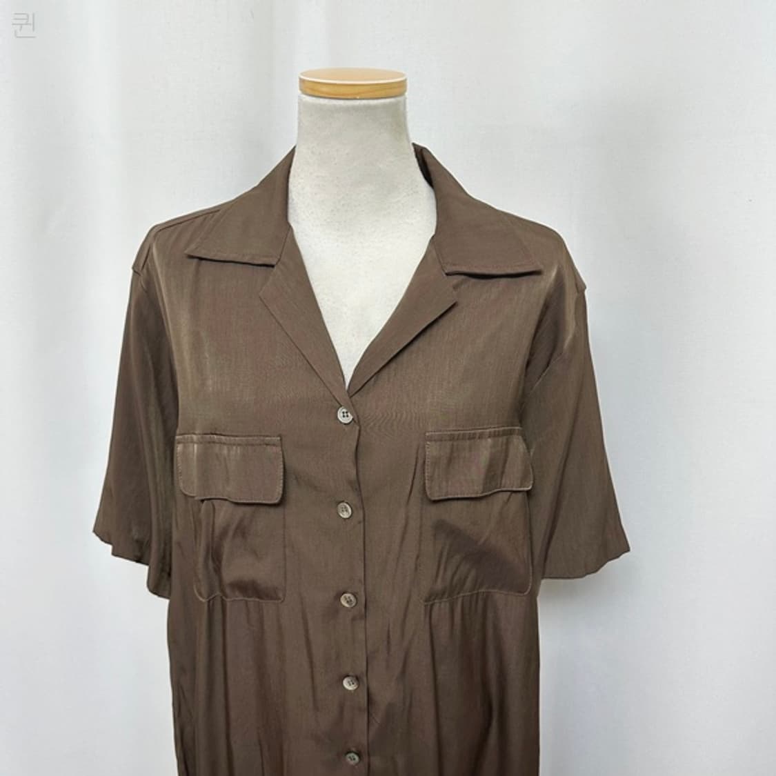 보세 여자 셔츠 반팔 롱원피스 FREE 상품이미지2