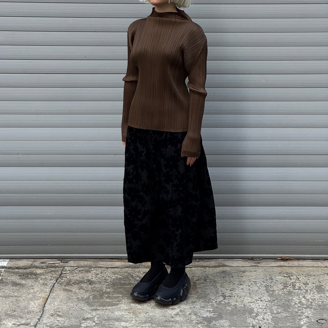 Mocha Brown Long Sleeve Top 상품이미지7